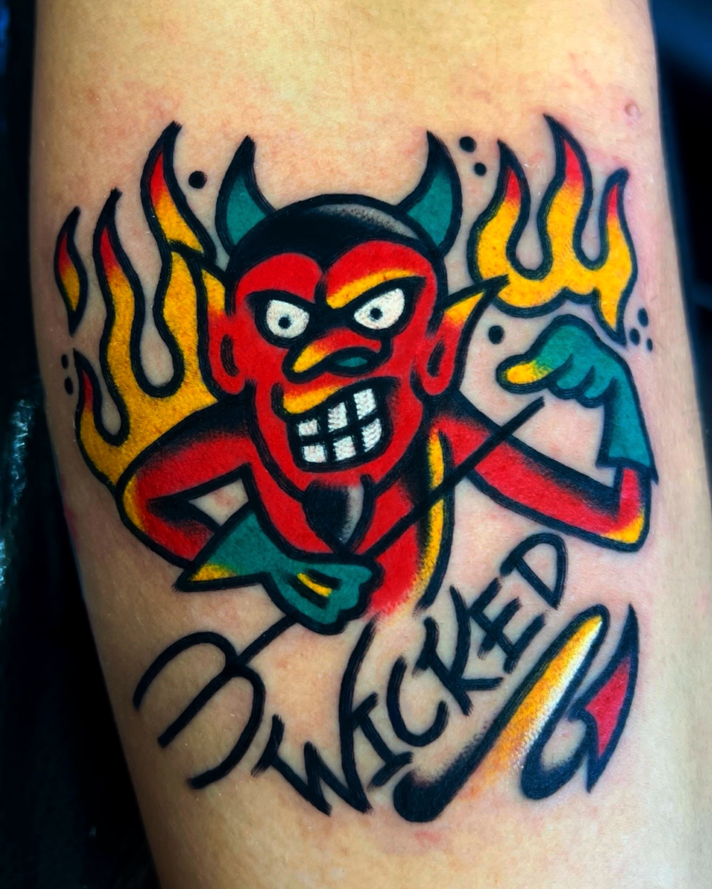 Tattoo by @homoo_tattooer — american_traditional