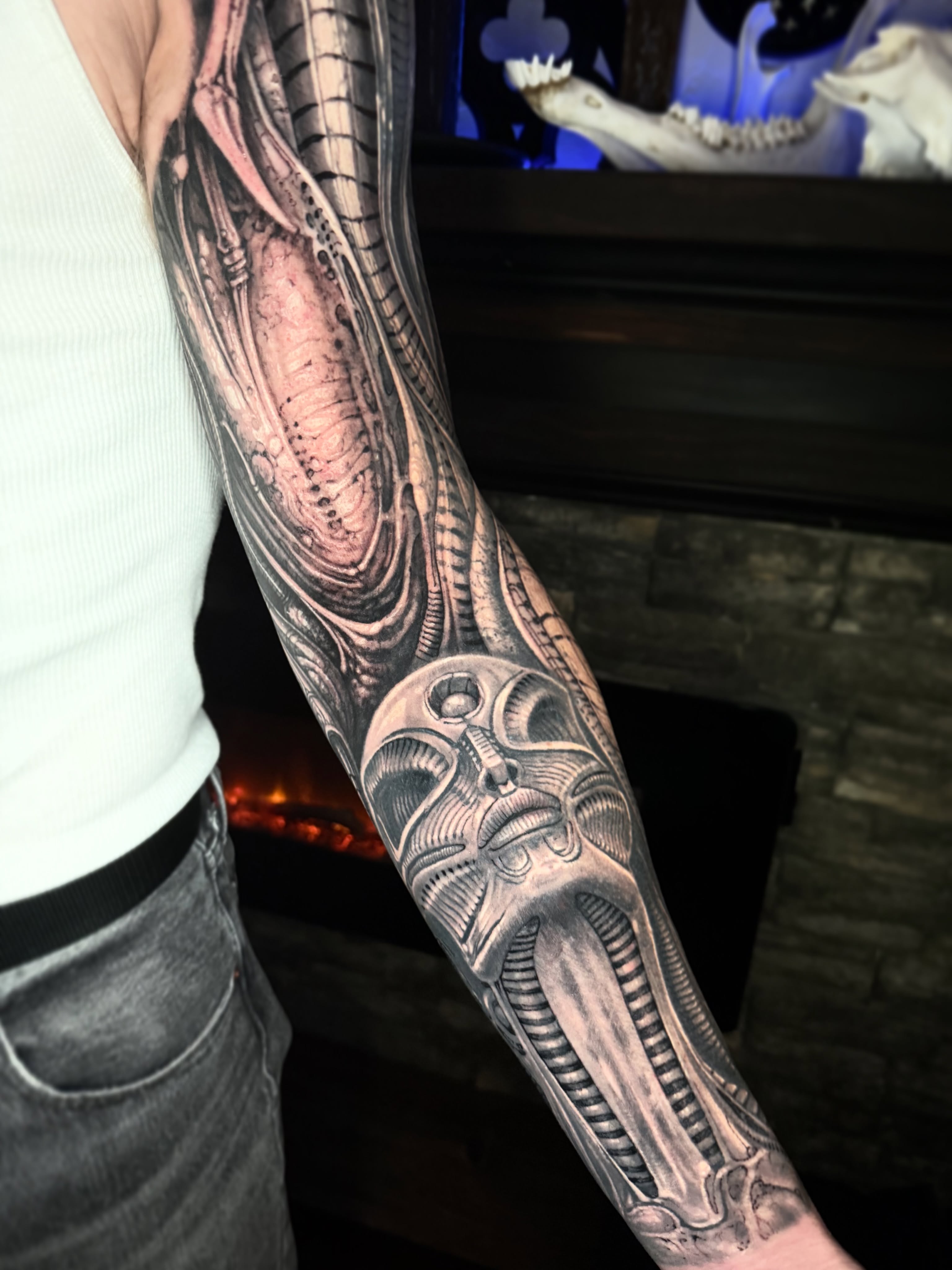 Tattoo by @jeremiahbarba — black_and_grey, realism