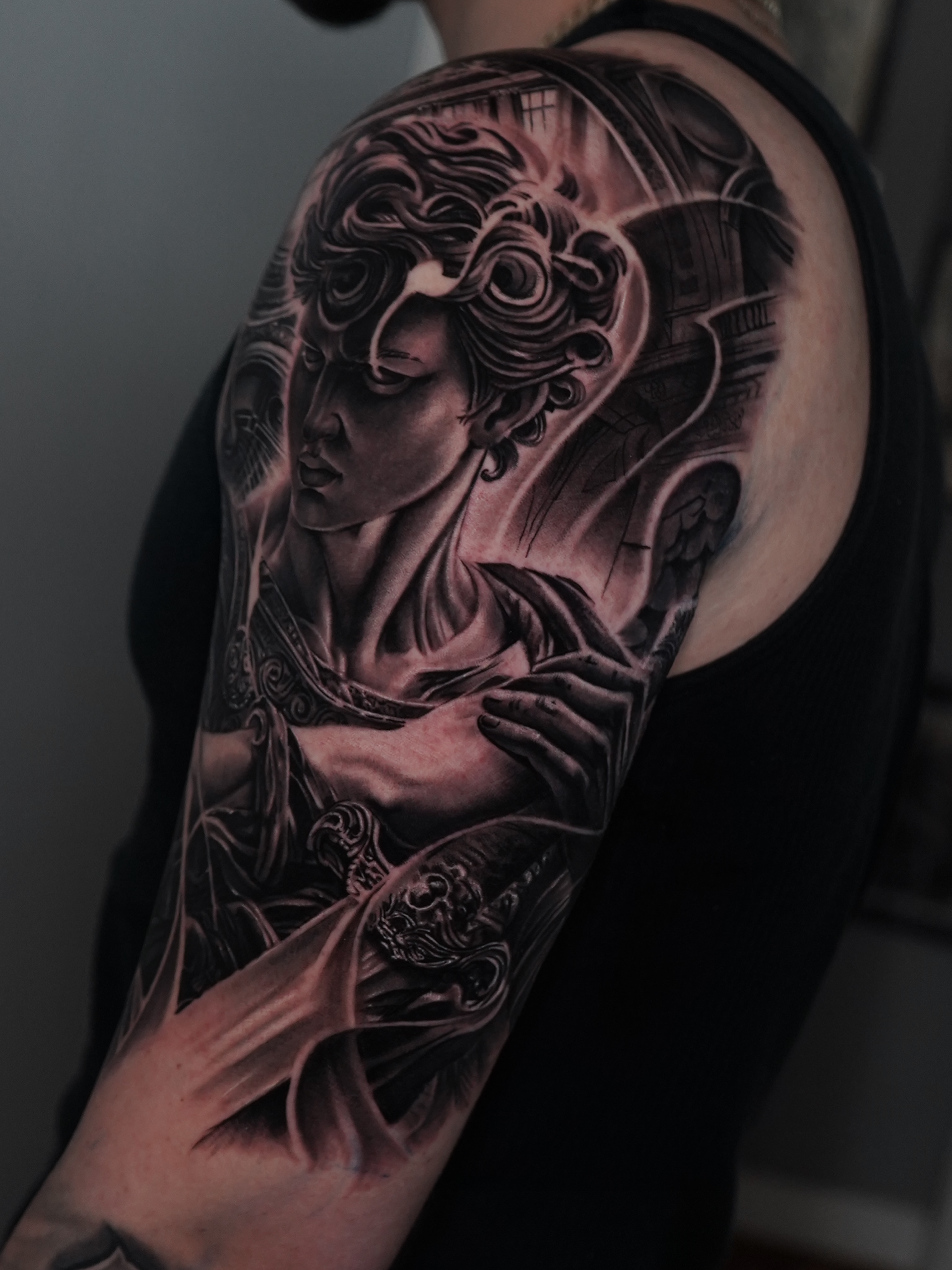 Tattoo by @fa.inkk — realism, dark_realism