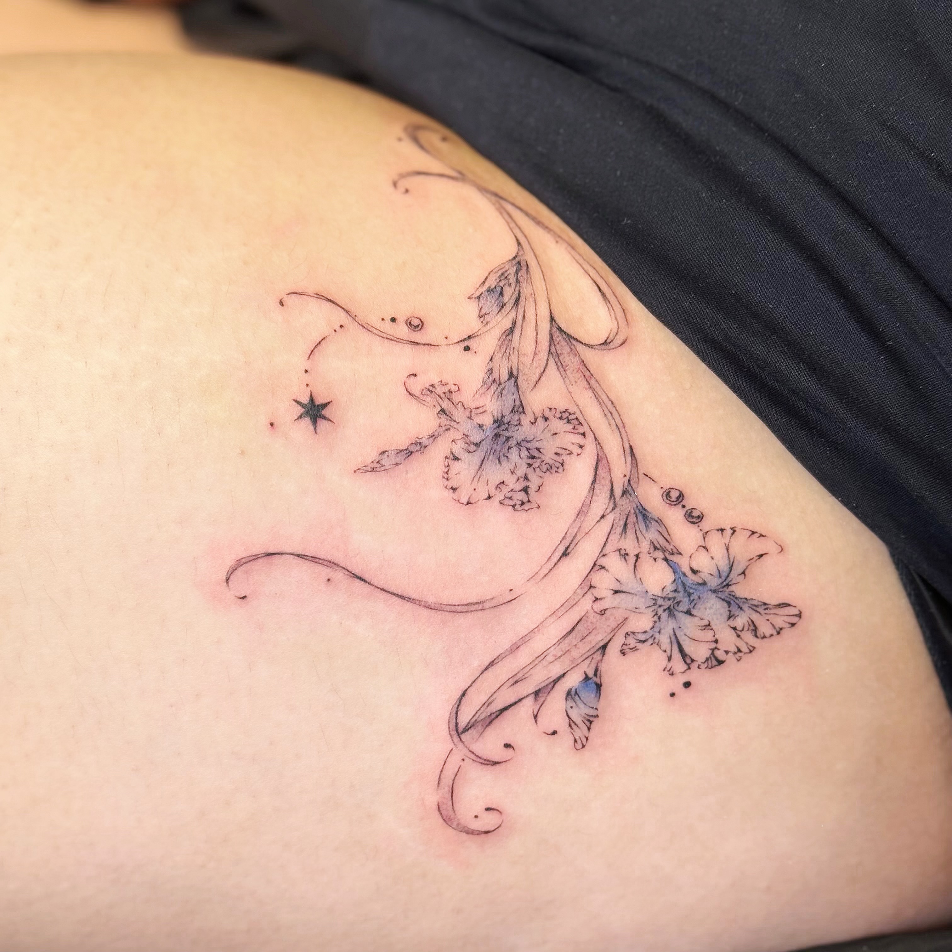 Tattoo by @ta2_echo โ dotwork, ornamental