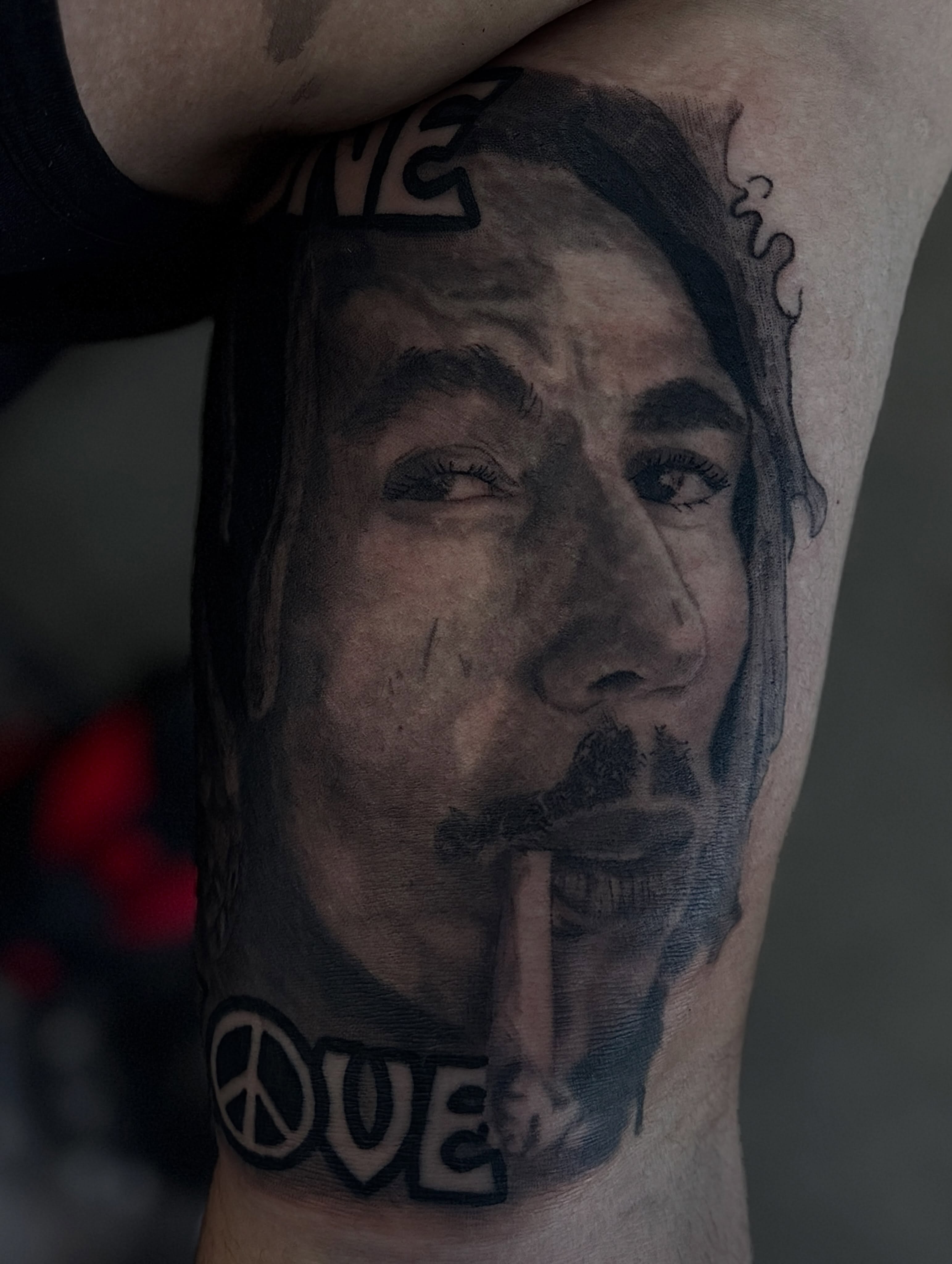 Tattoo by @donangeloxx โ realism, black_and_grey