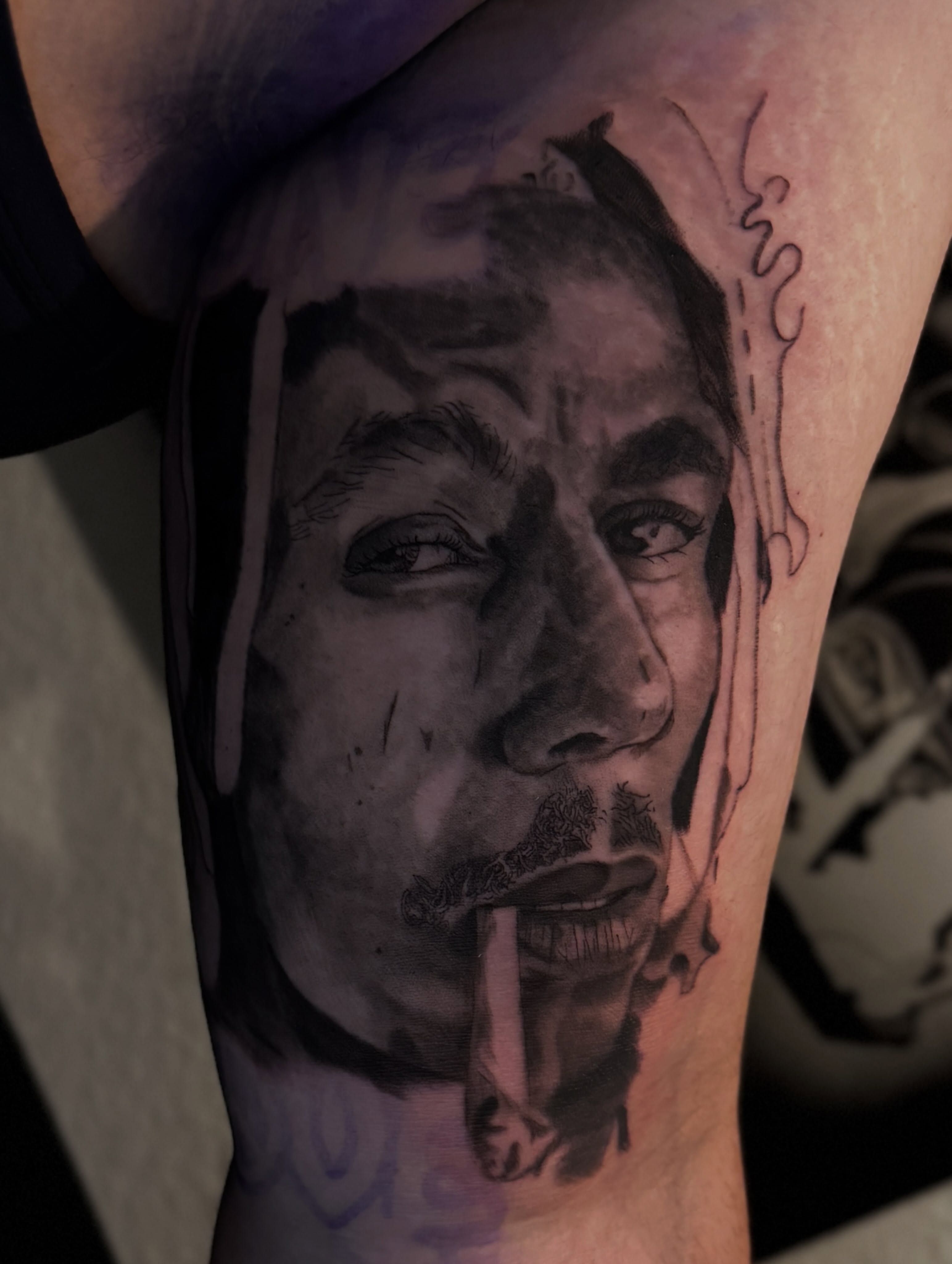Tattoo by @donangeloxx โ realism, black_and_grey
