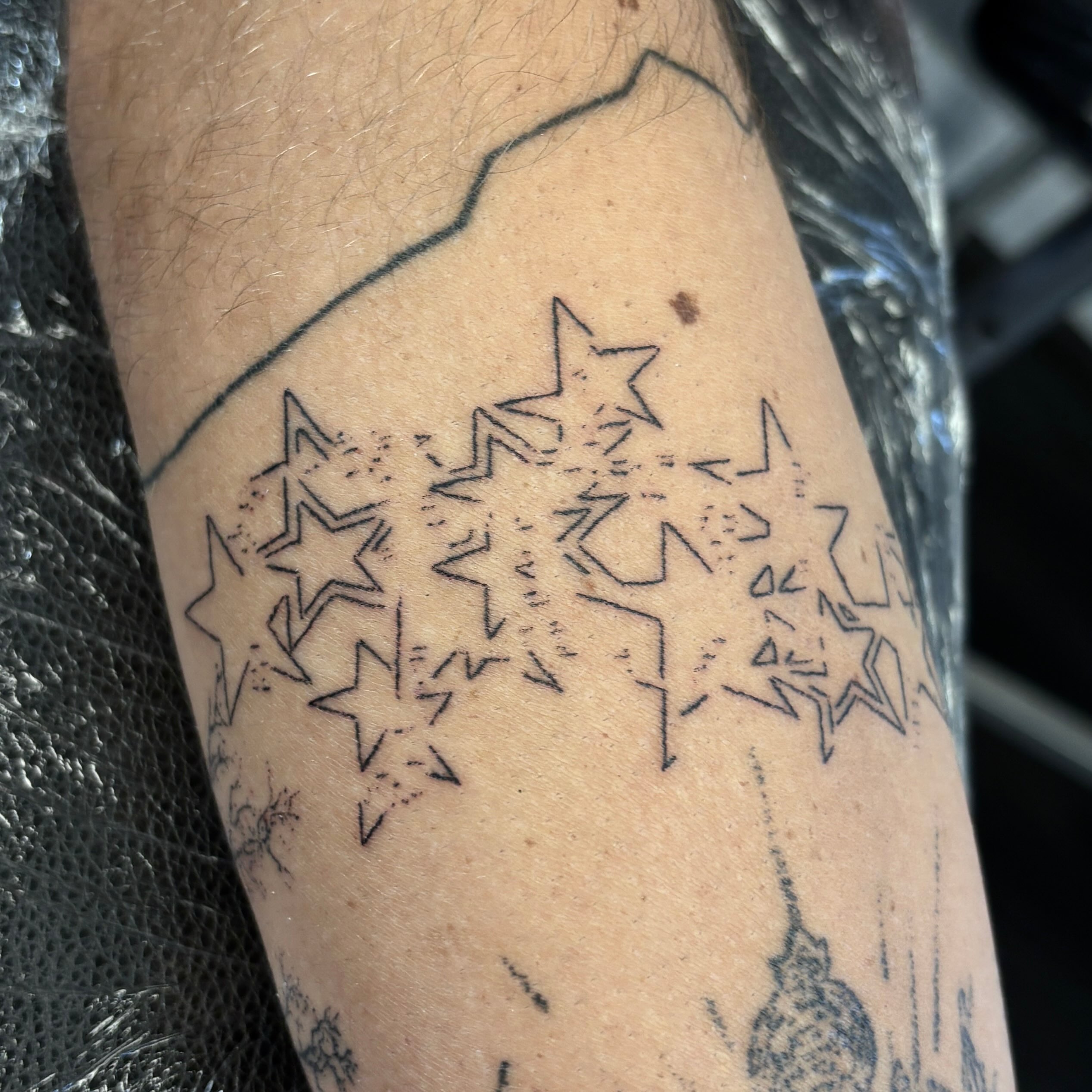 Tattoo by @siilvester — geometric
