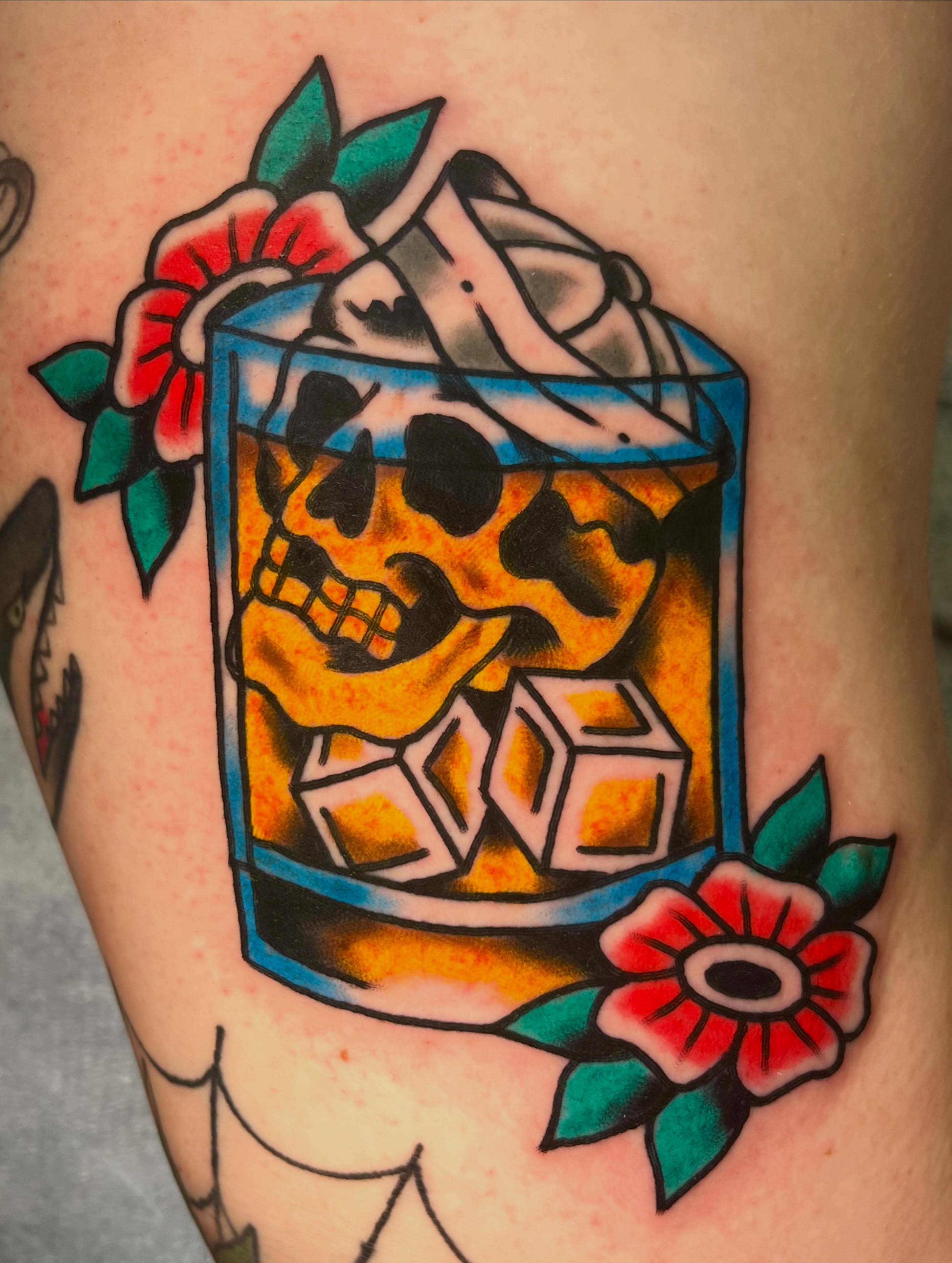 Tattoo by @anchoredaweightattoo — american_traditional