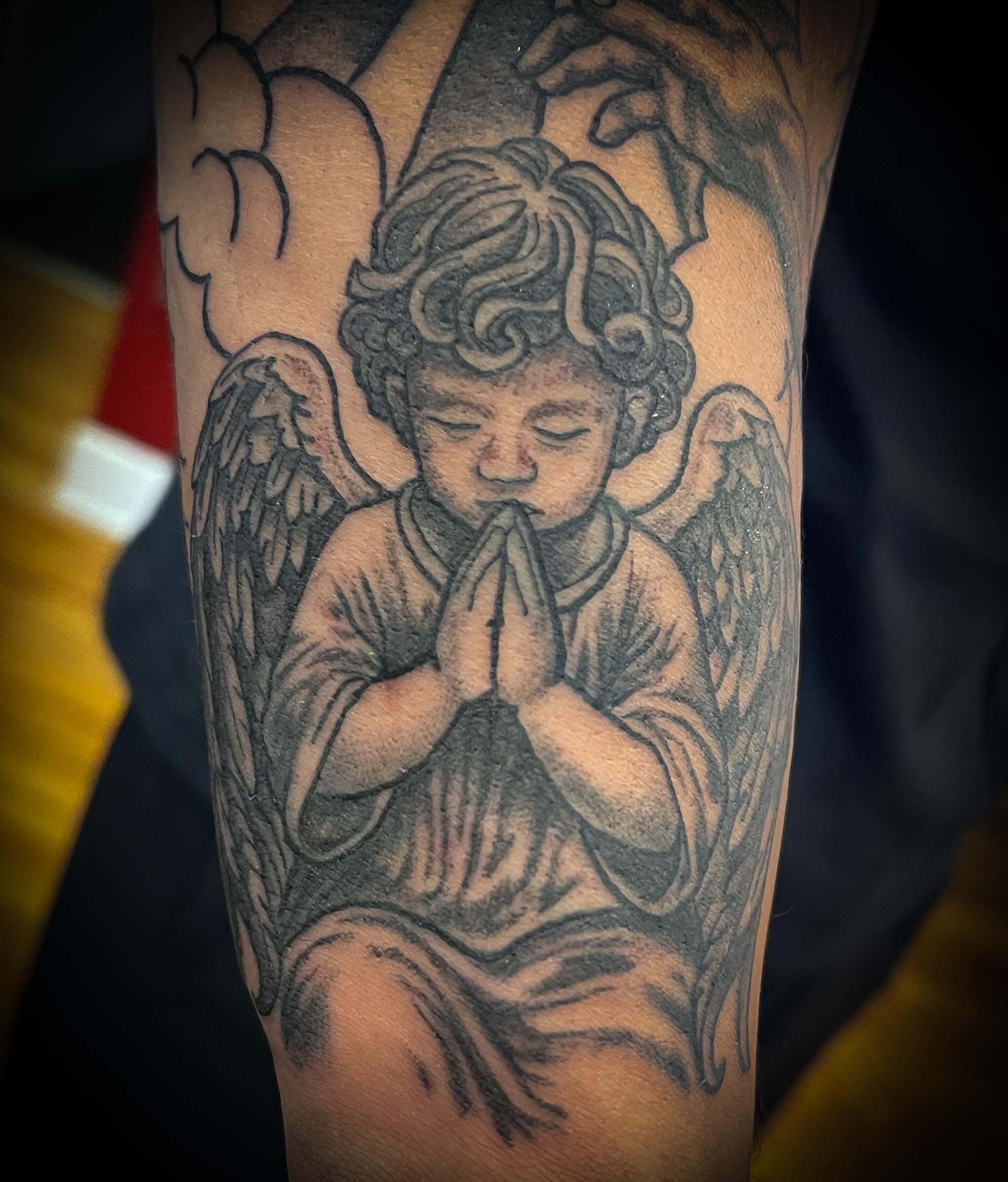 Tattoo by @staceybtattoos — black_and_grey