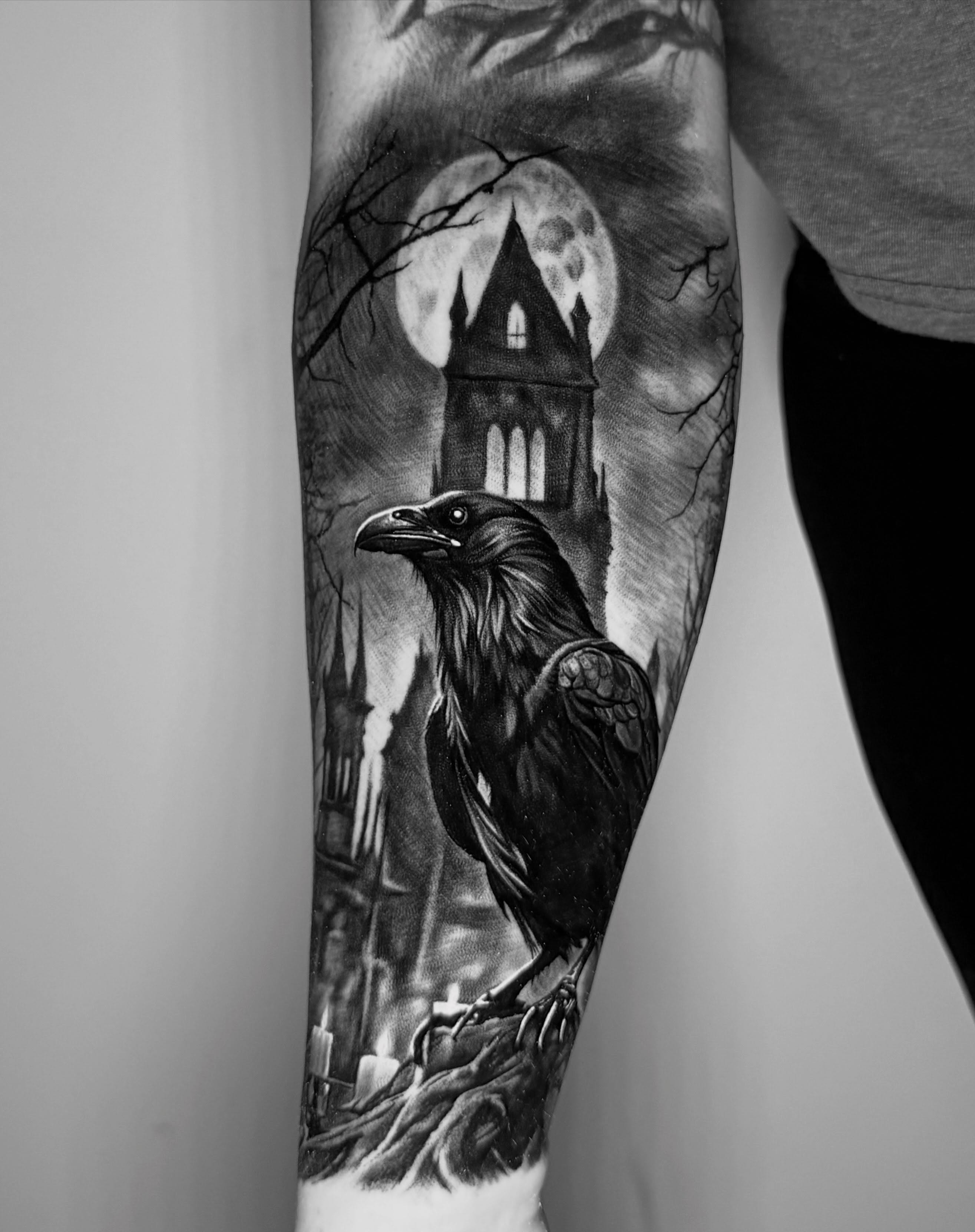 Tattoo by @thomasj_ink — black_and_grey, realism