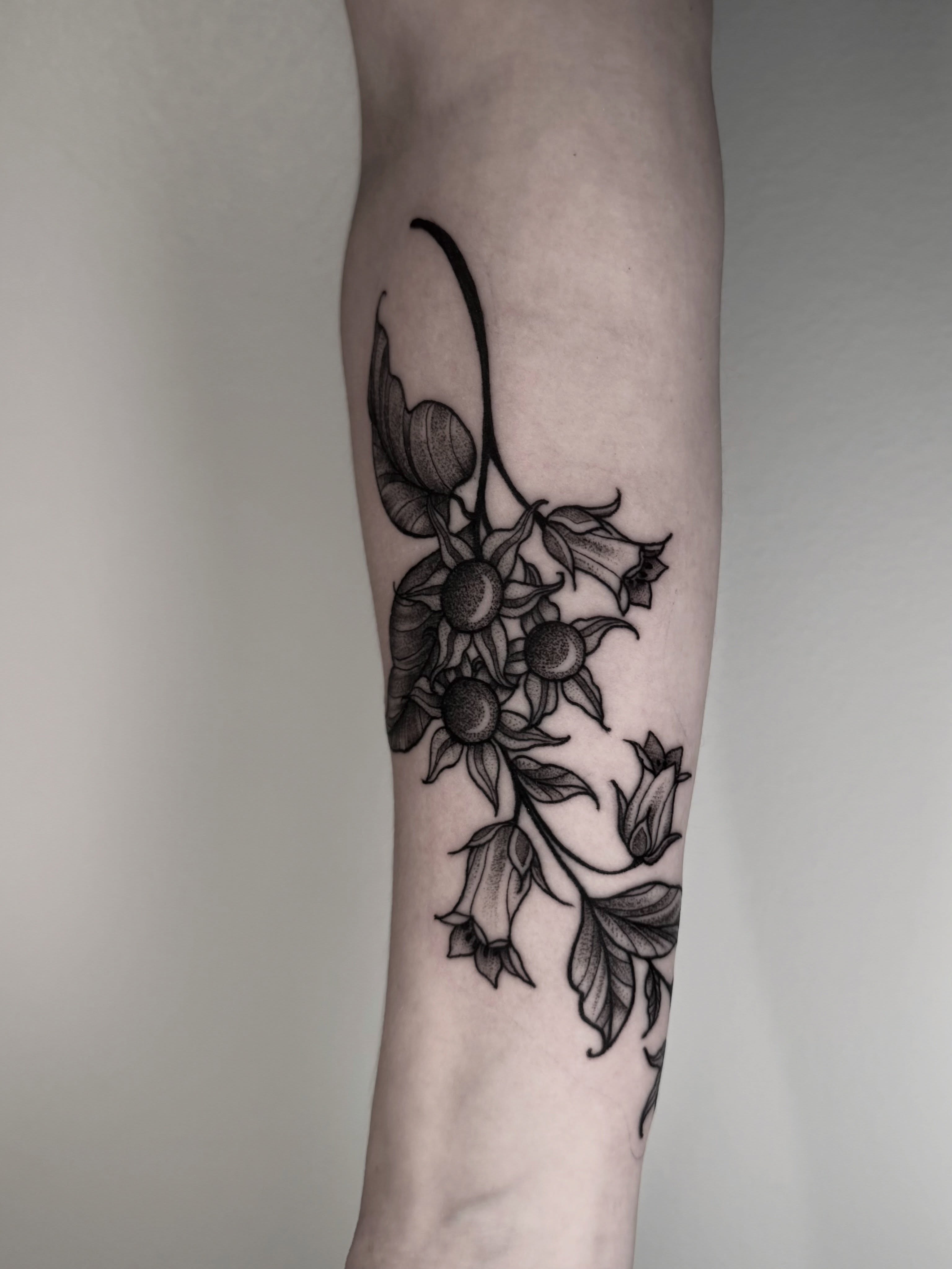 Tattoo by @katepenntattoos โ black_and_grey
