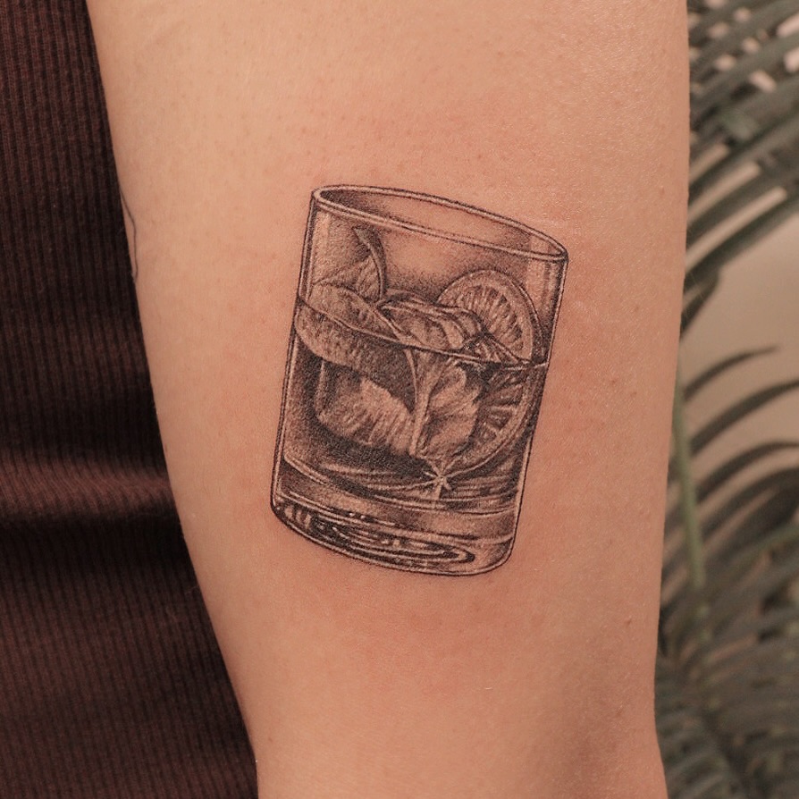 Tattoo by @irislamht — black_and_grey