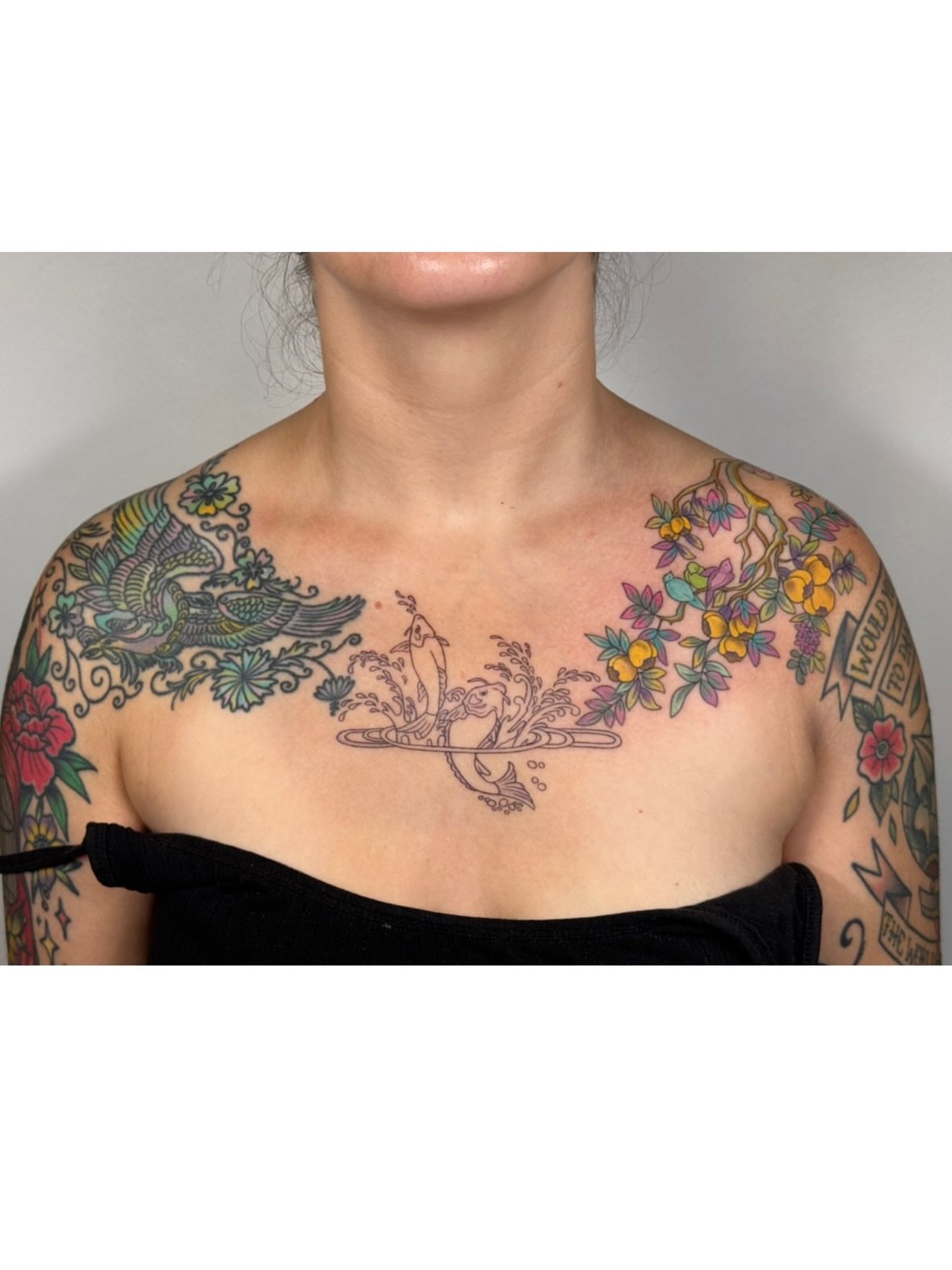 Tattoo by @larkrestattoos — american_traditional, new_school