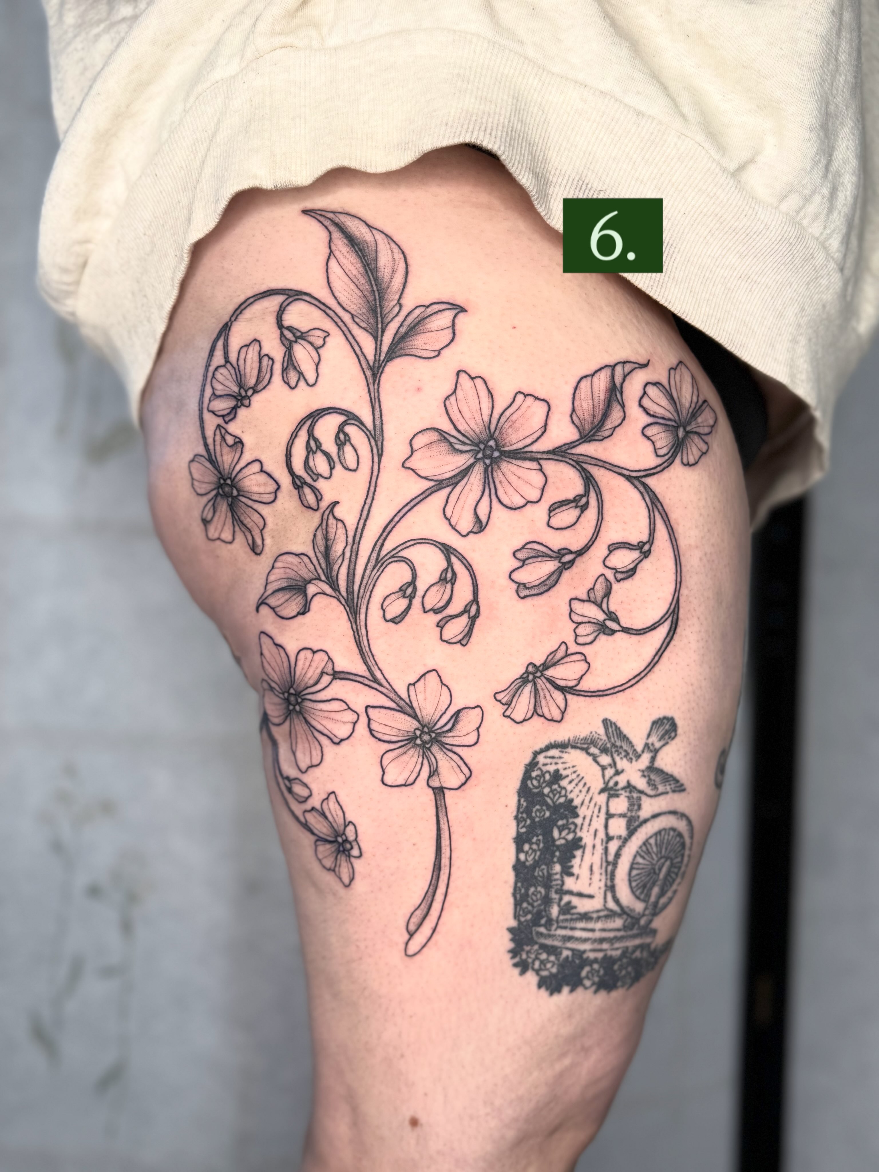 Tattoo by @noelle_adrienne — black_and_grey