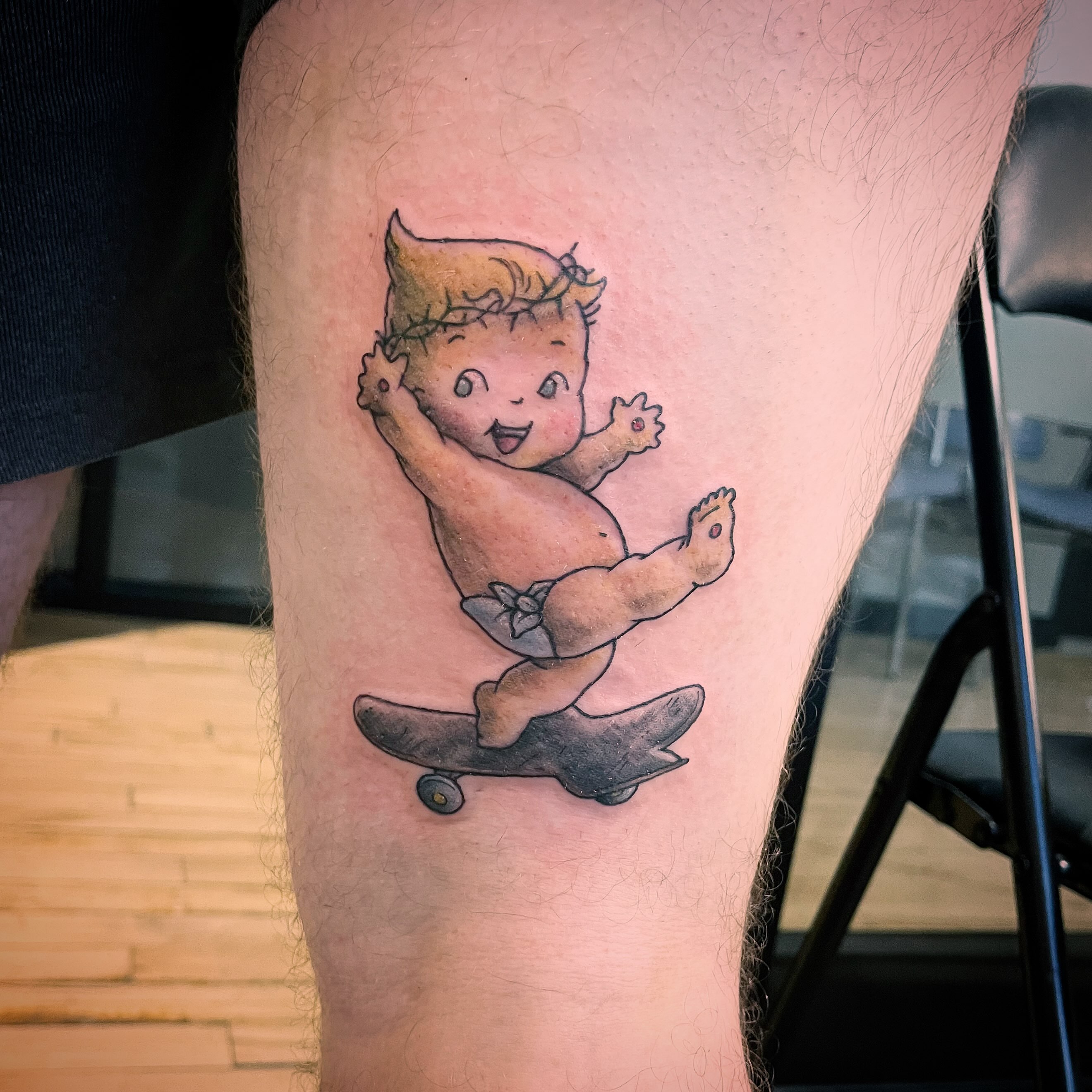 Tattoo by @ashley_perrier — illustrative