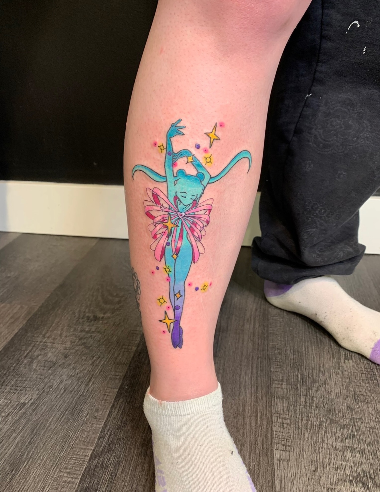 Tattoo by @houseofblackart — watercolor