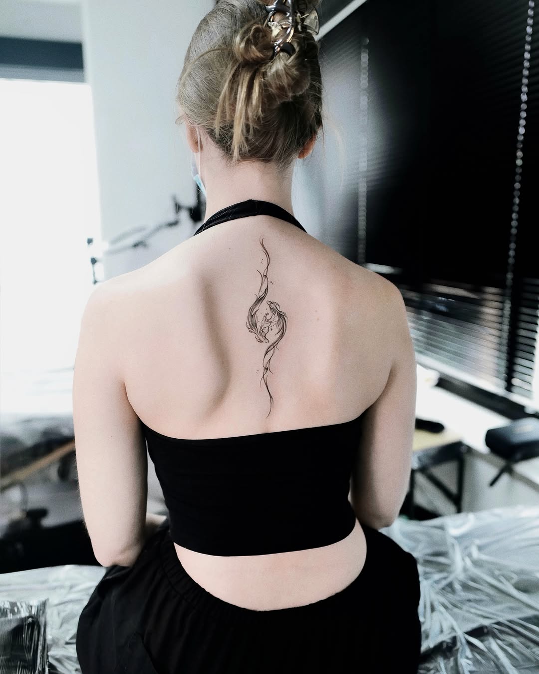 Tattoo by @yeowool_tattooer — fine_line, black_and_grey