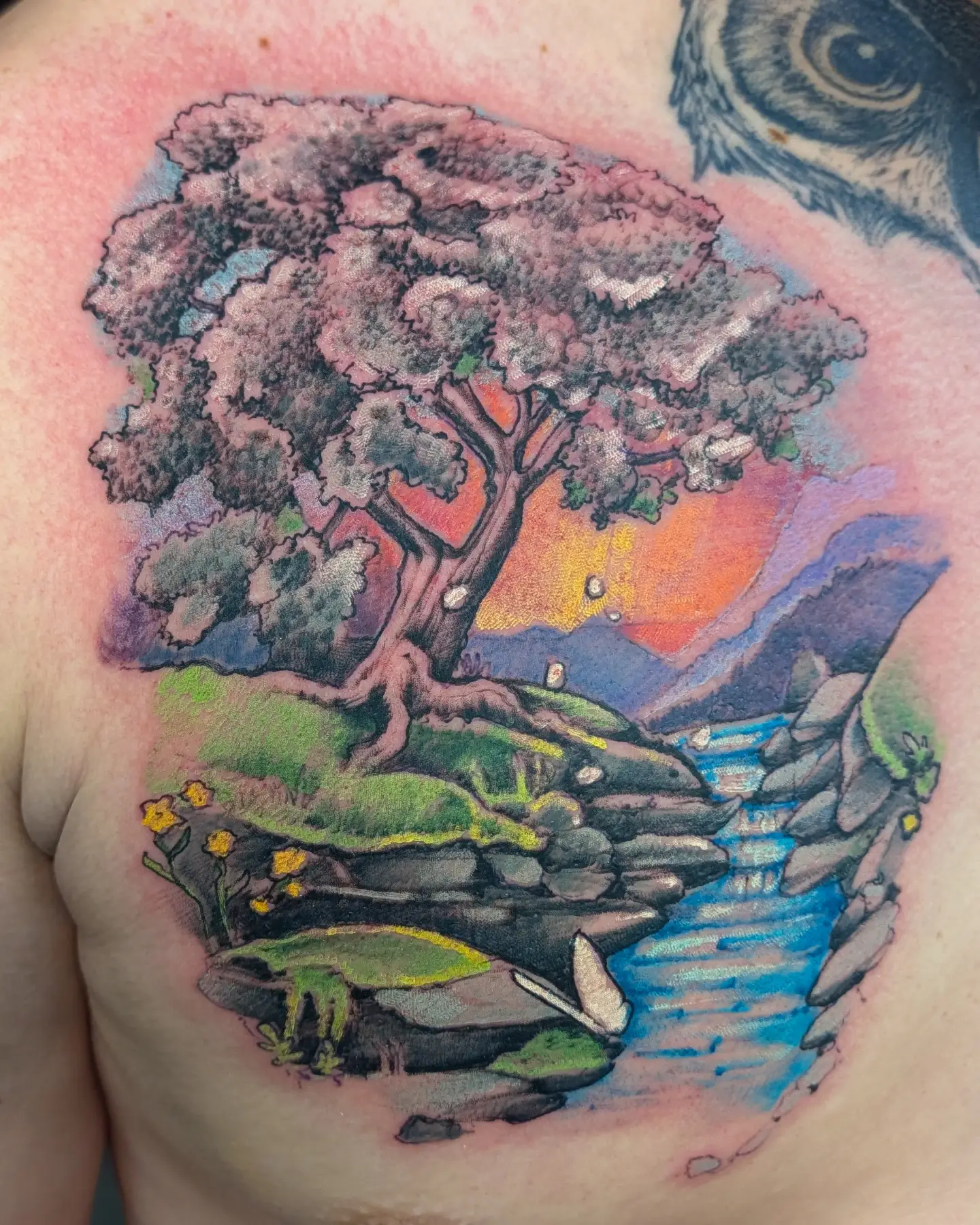Tattoo by @artbyseth — watercolor, realism