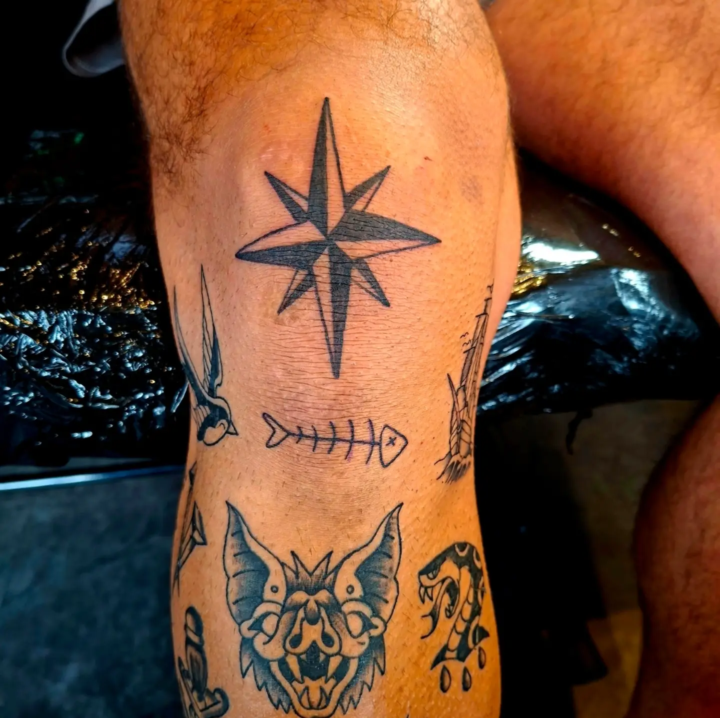 Tattoo by @gemthetattooedlady — black_and_grey