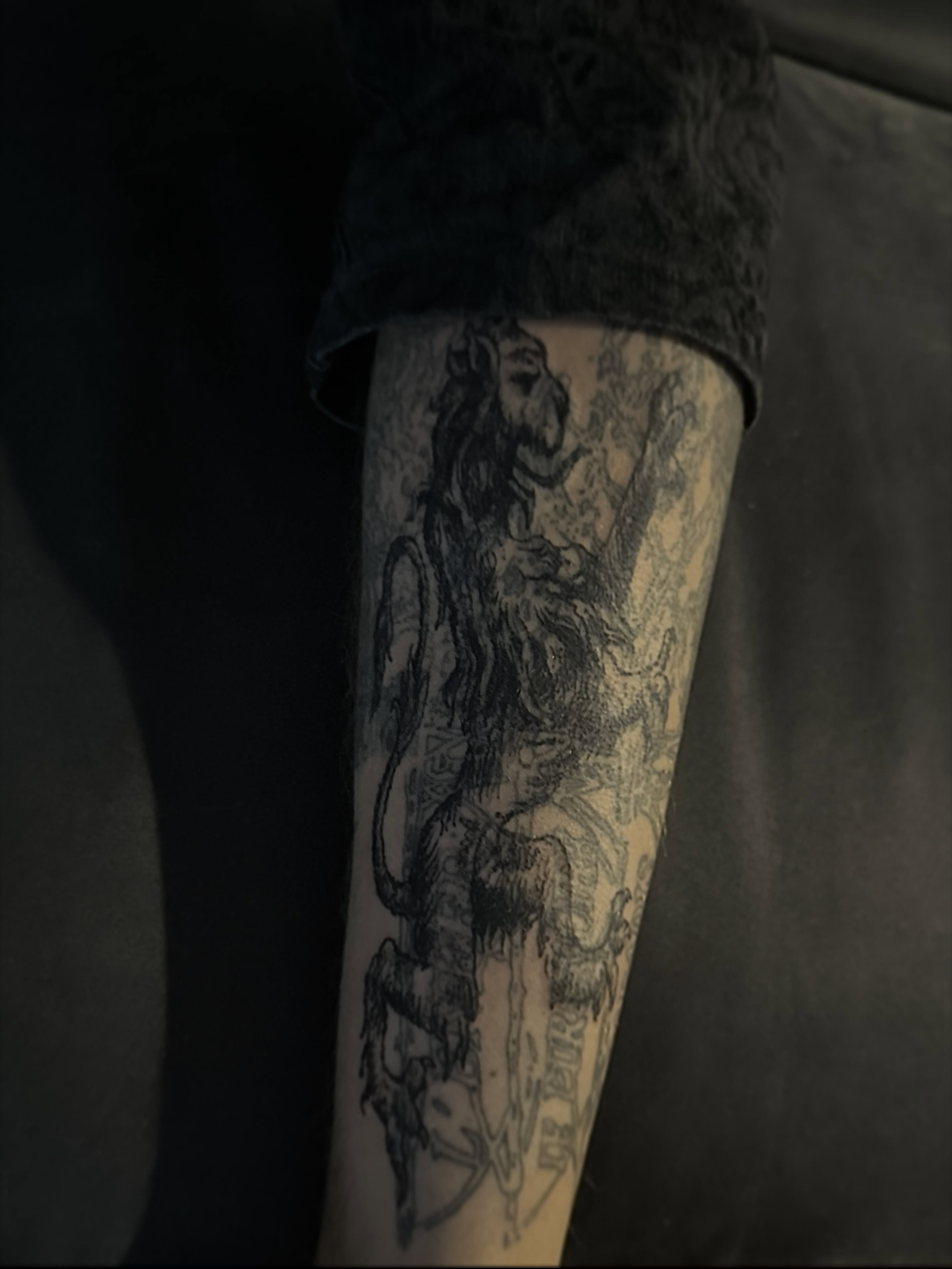 Tattoo by @gregory.bramble โ black_and_grey