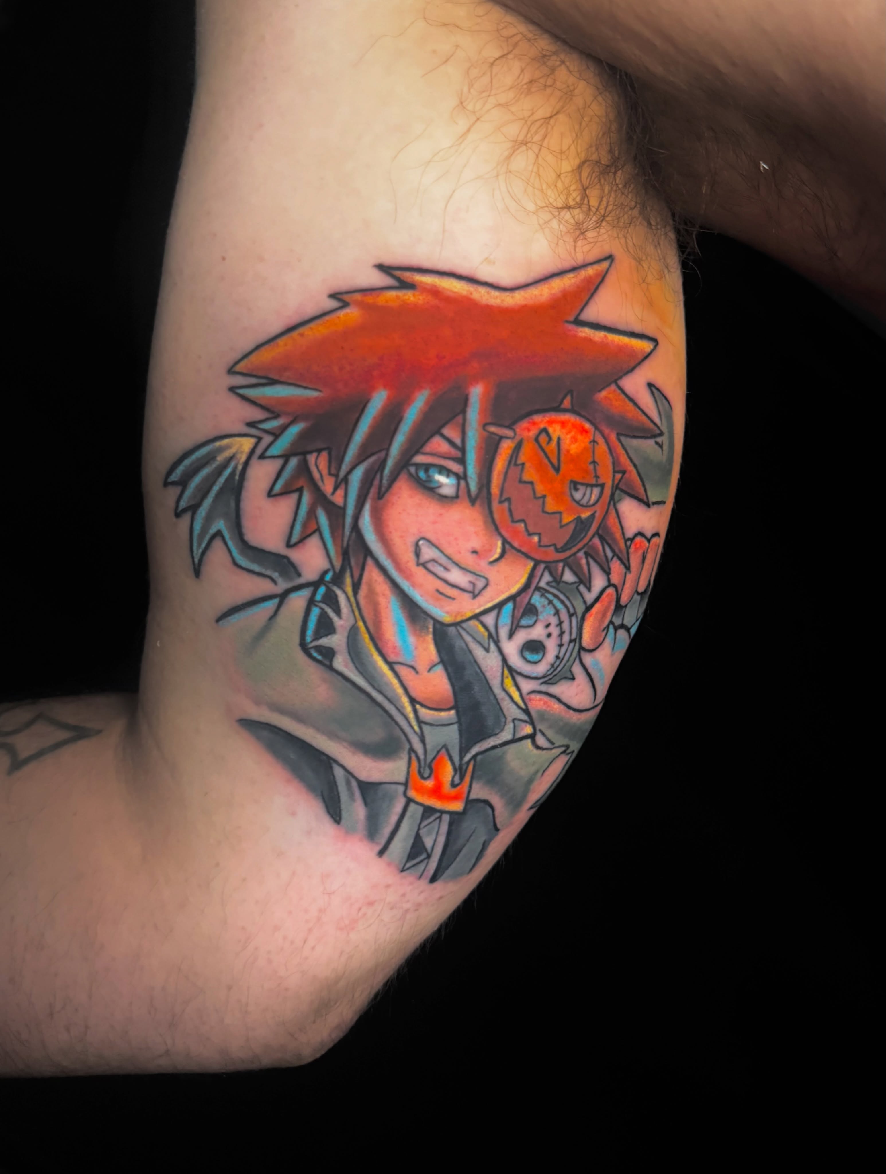Tattoo by @sideshow_artist — anime