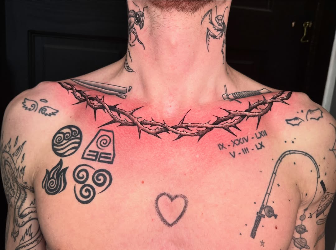 Tattoo by @nategtattoo — black_and_grey