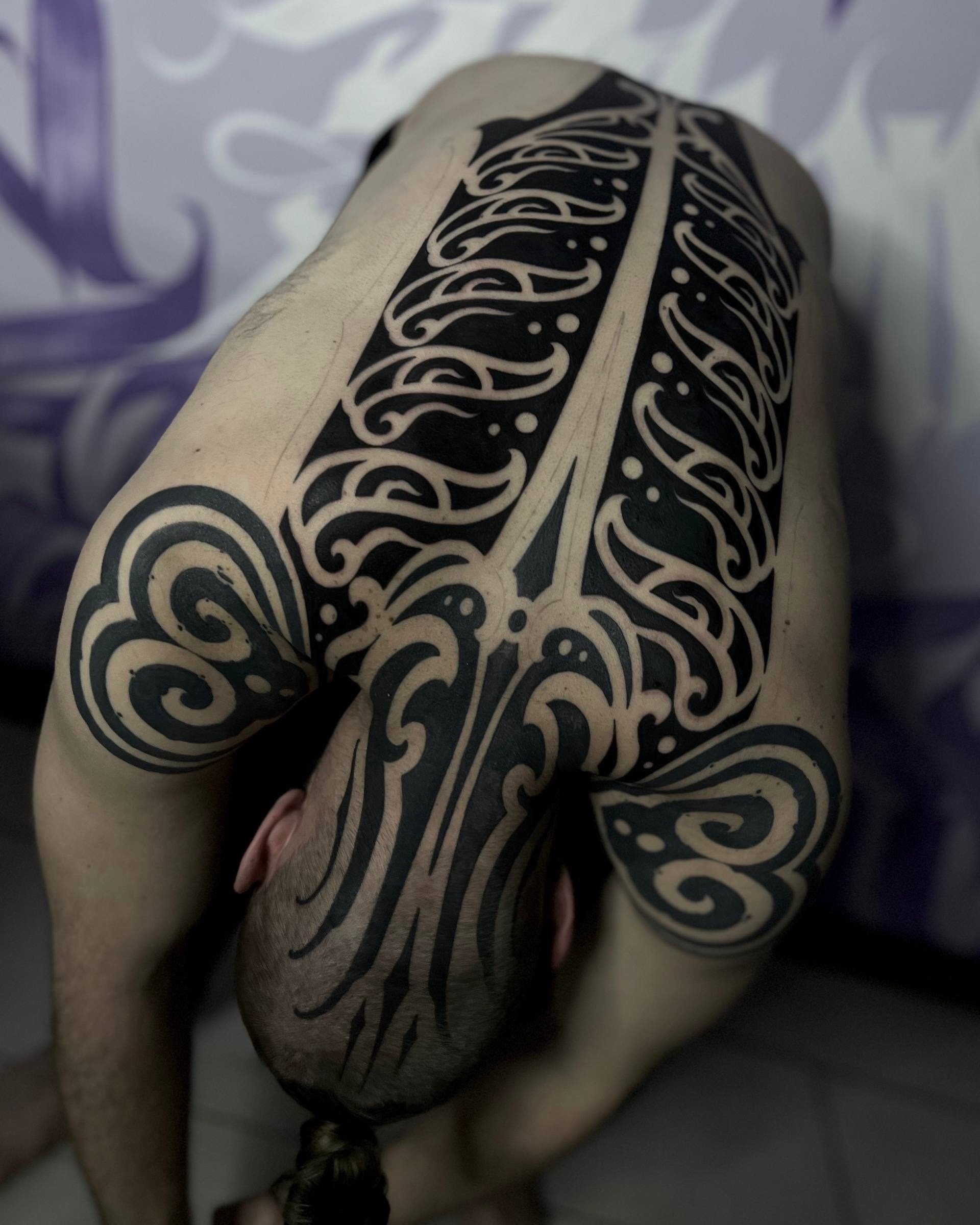 Tattoo by @pallada.is.love — tribal