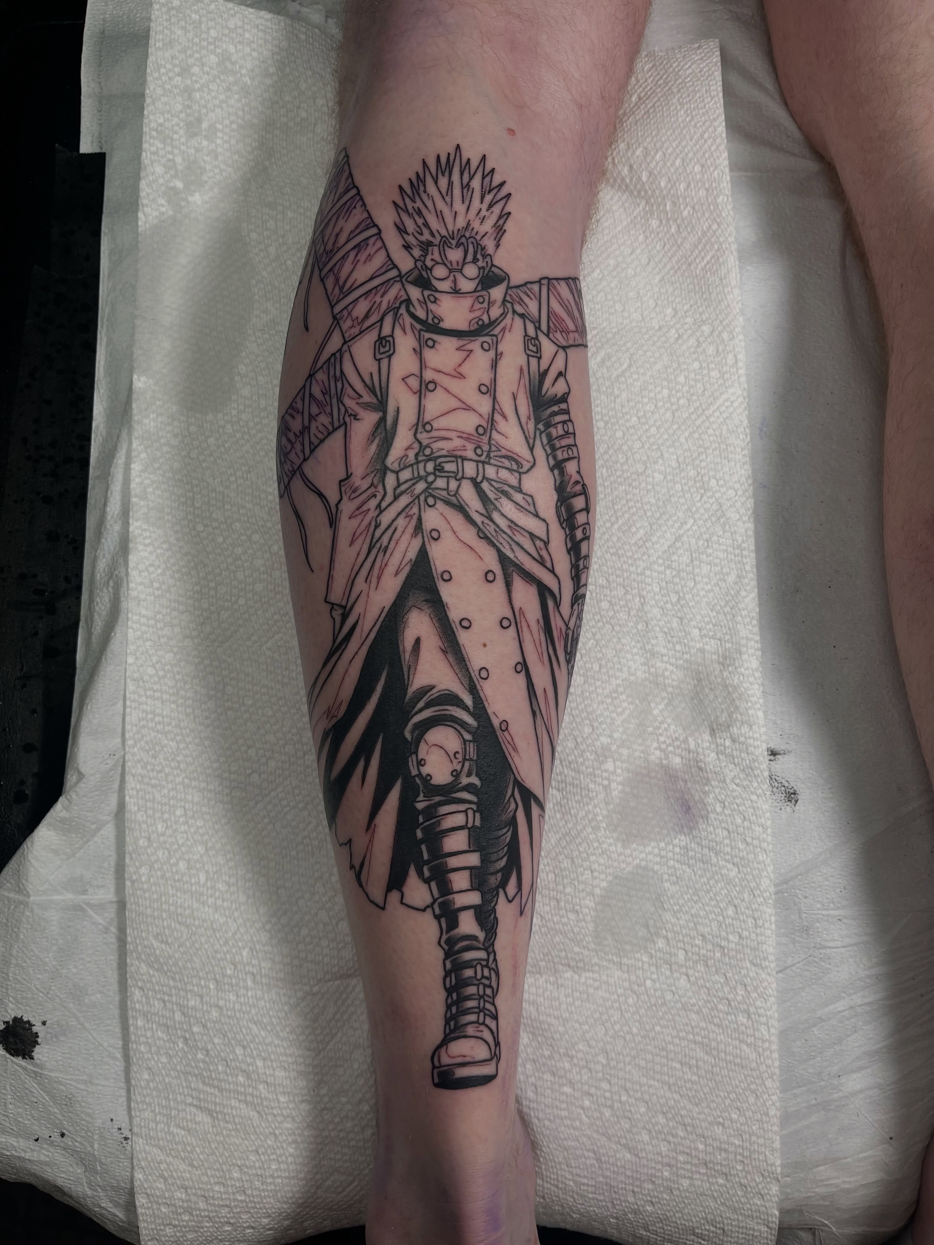 Tattoo by @tattoosbyjon — anime