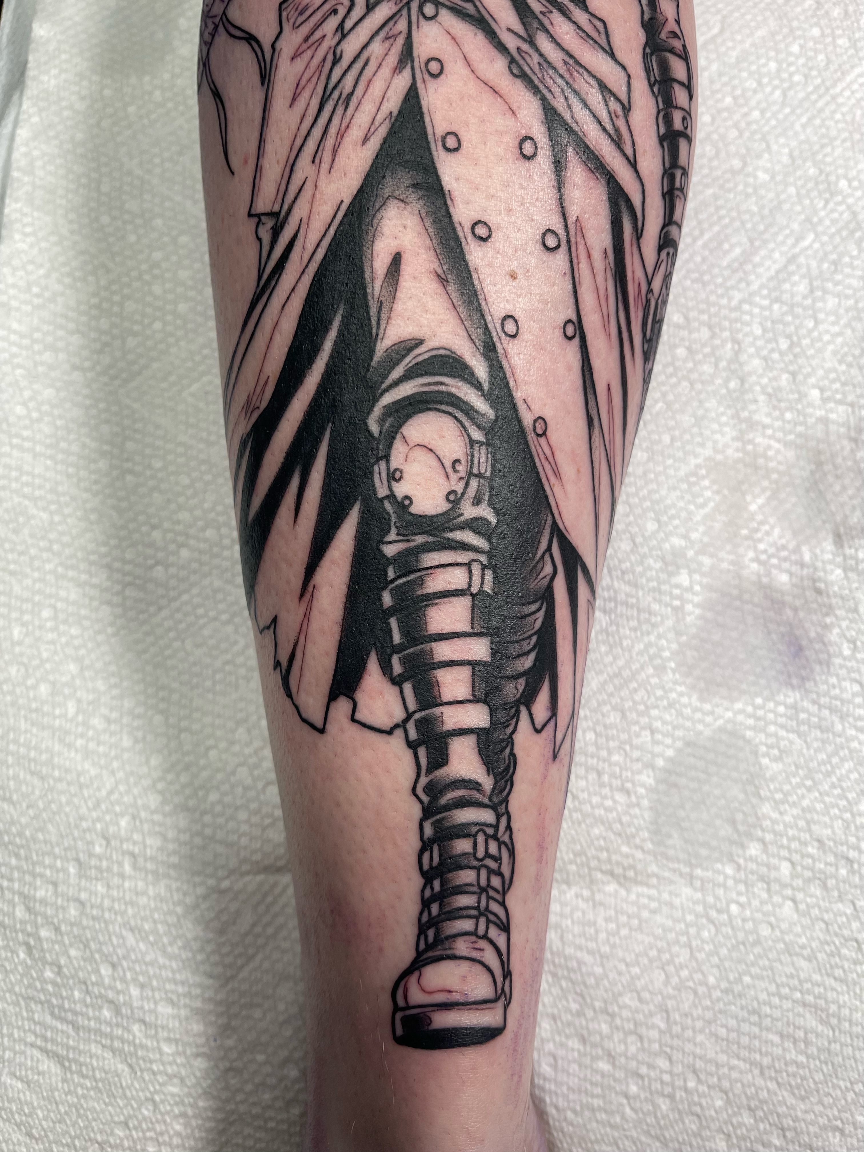 Tattoo by @tattoosbyjon — black_and_grey