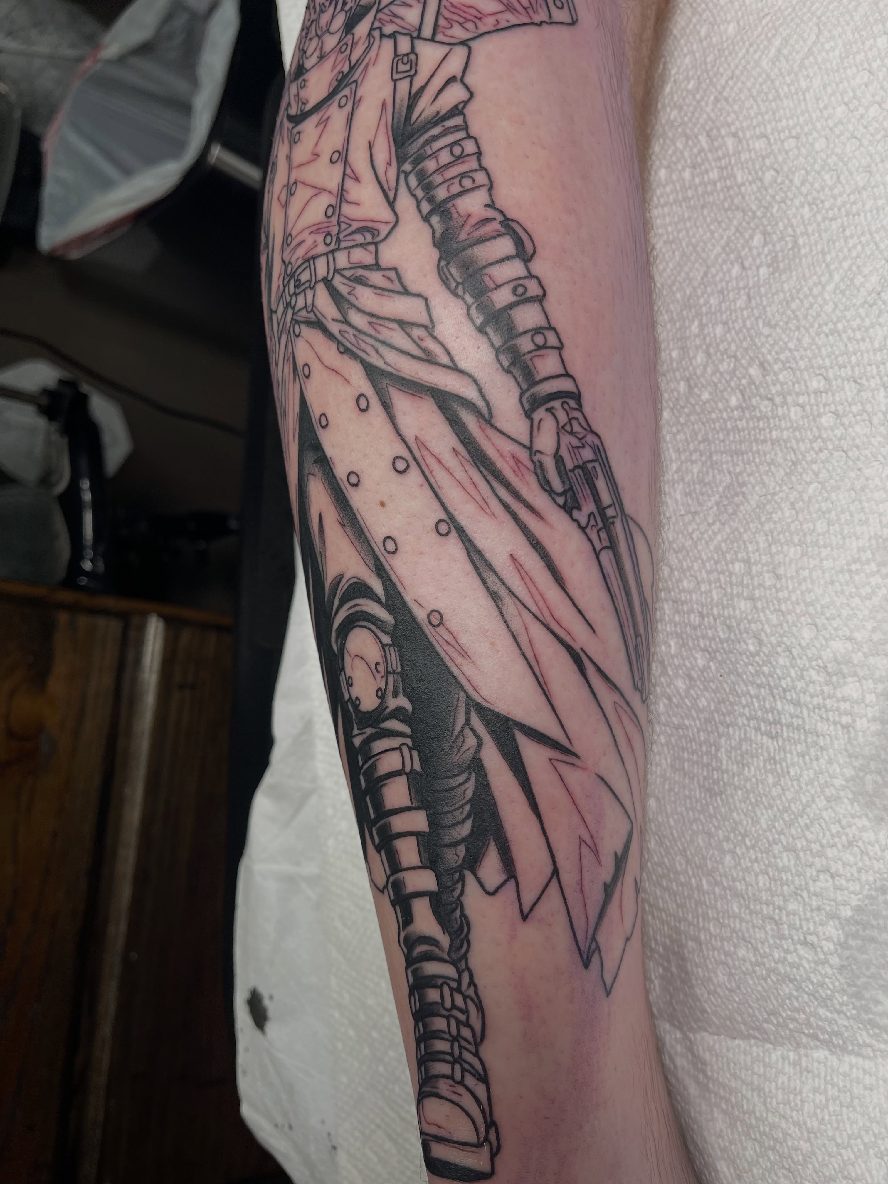 Tattoo by @tattoosbyjon — black_and_grey, realism