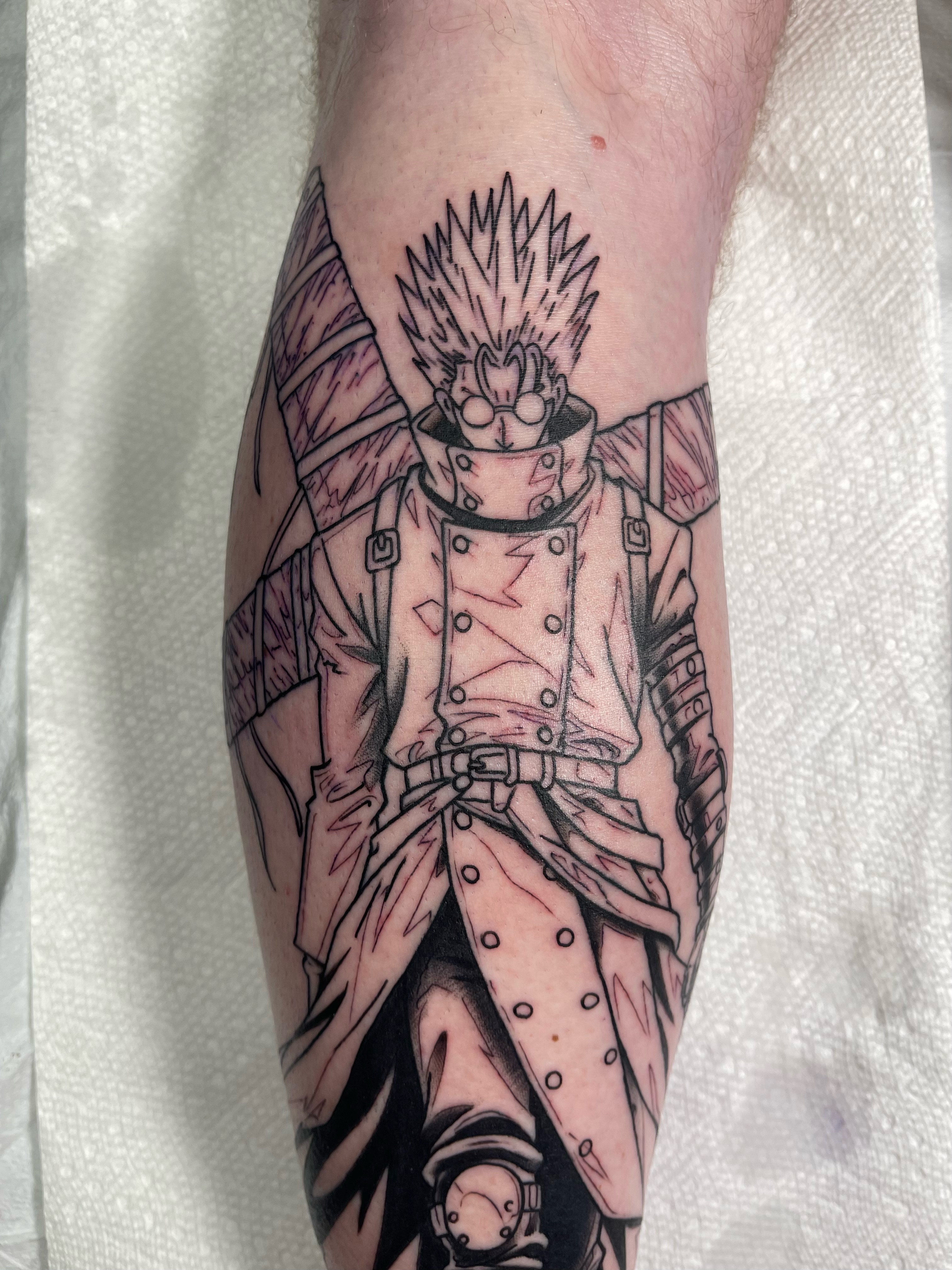 Tattoo by @tattoosbyjon — anime