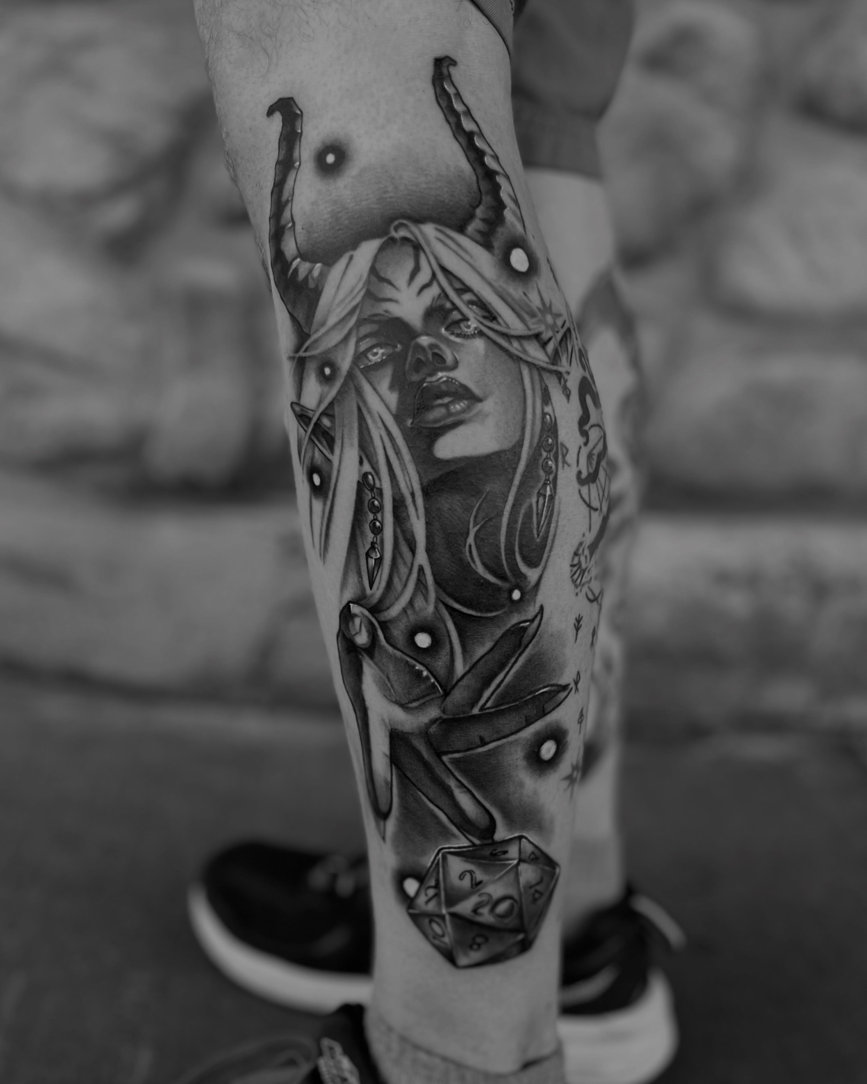 Tattoo by @sick_brat — black_and_grey, realism