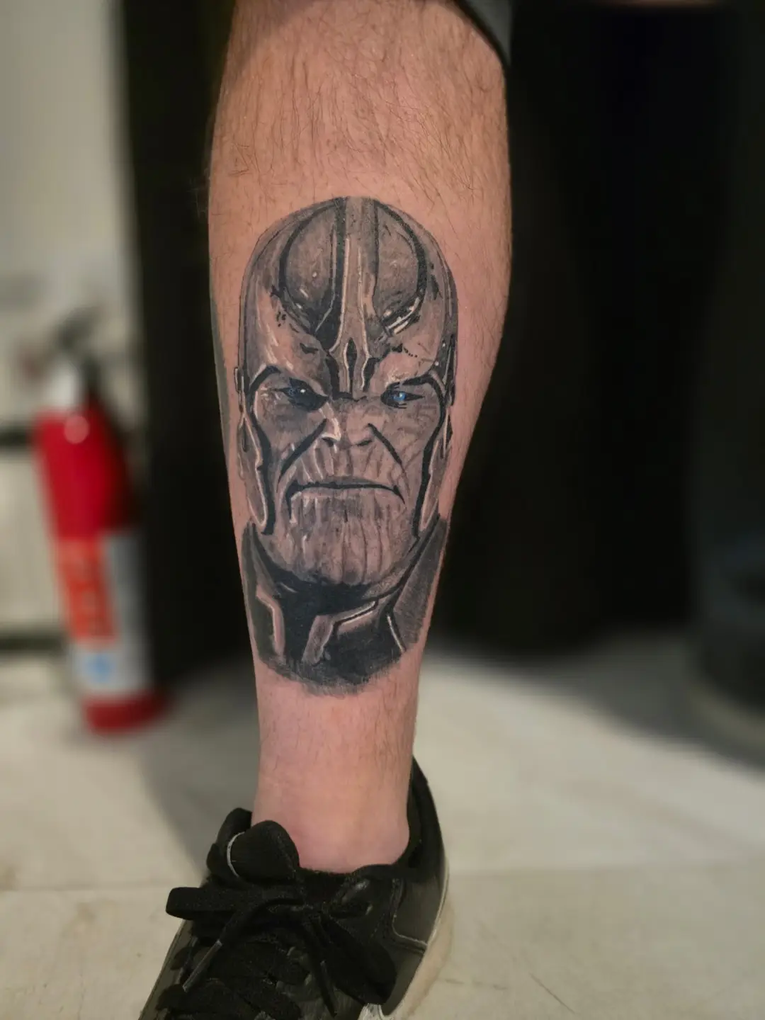 Tattoo by @lmwtattoos โ realism, black_and_grey