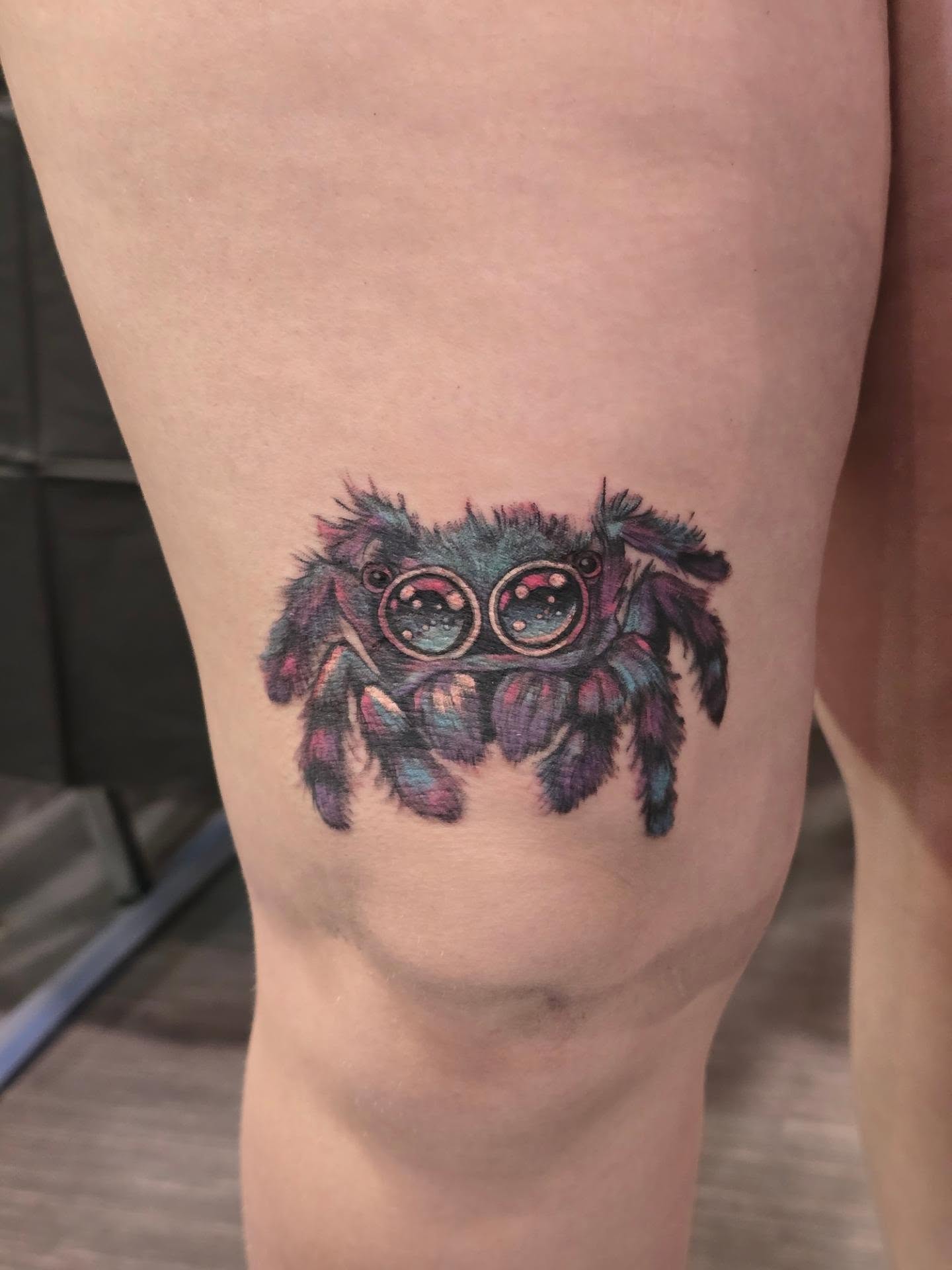 Tattoo by @rachel.tattoos — dotwork