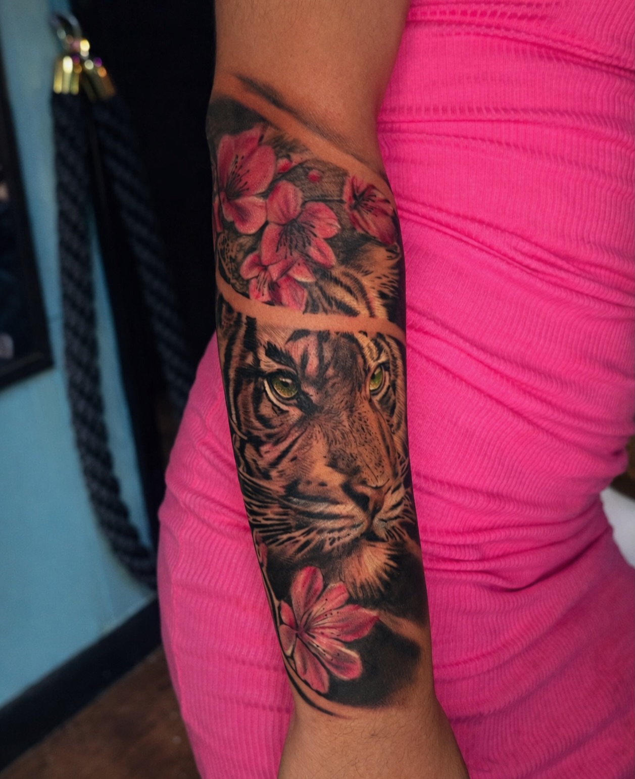 Tattoo by @trktattoos — realism, dotwork