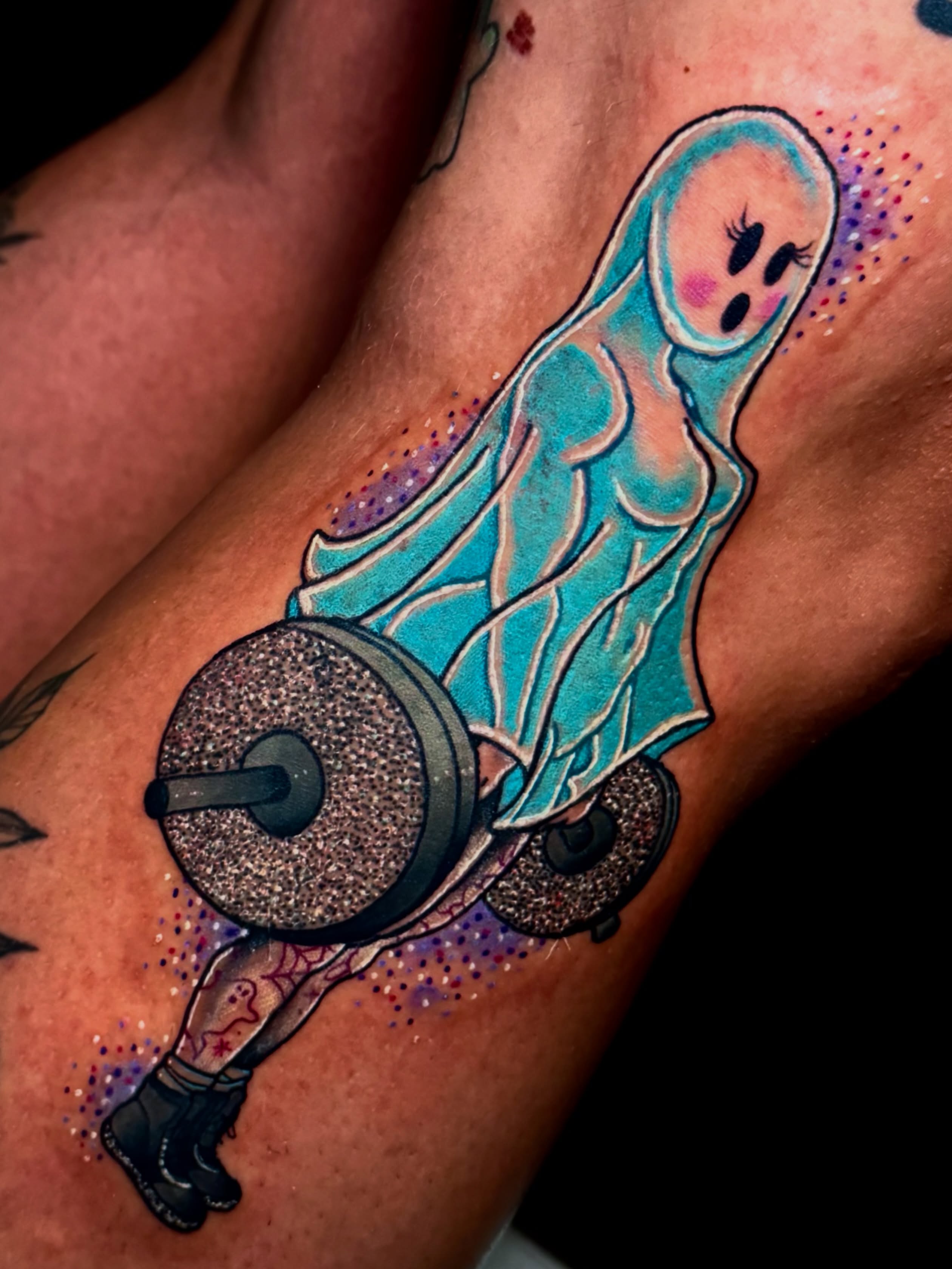Tattoo by @counttatula β dotwork, surrealism
