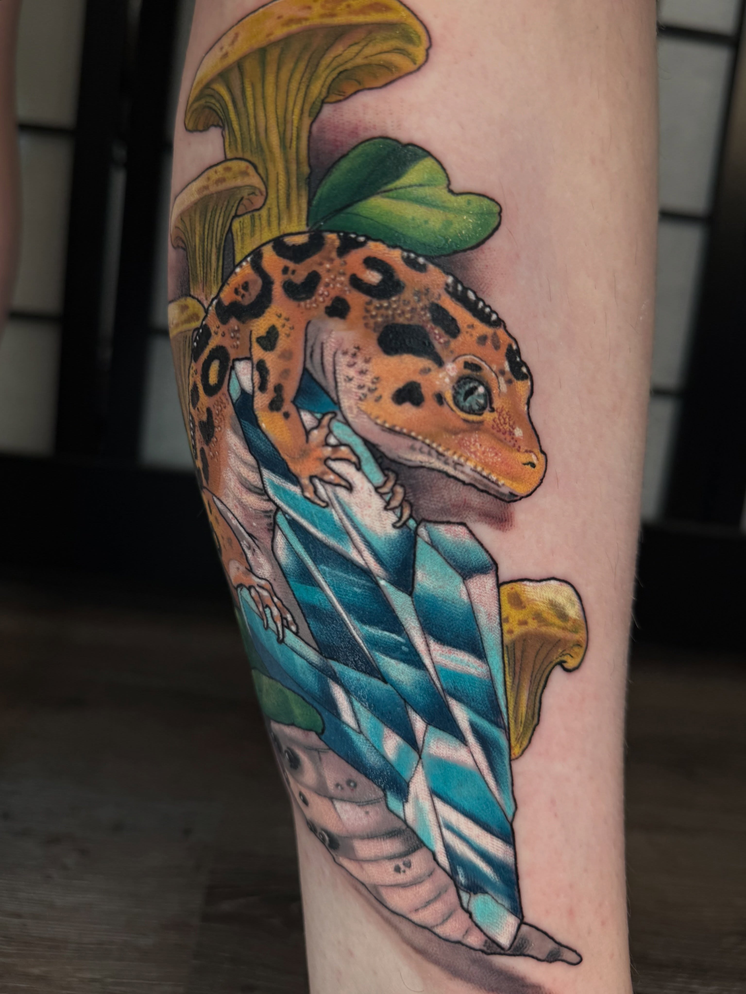 Gecko realism tattoo on the forearm by β«οΈπ―πππππ - Ohio Tattoo Artist β«οΈ