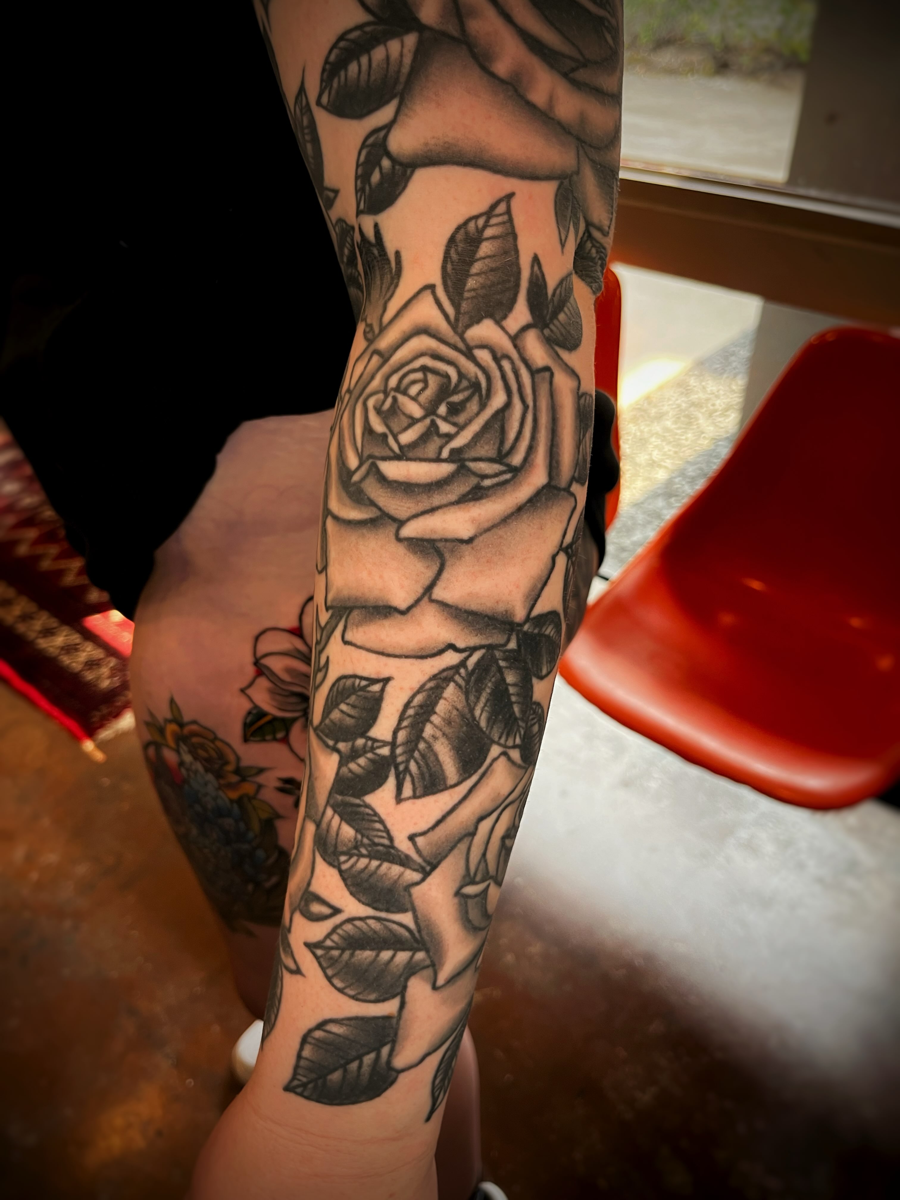 Tattoo by @gilly_gonzo — black_and_grey