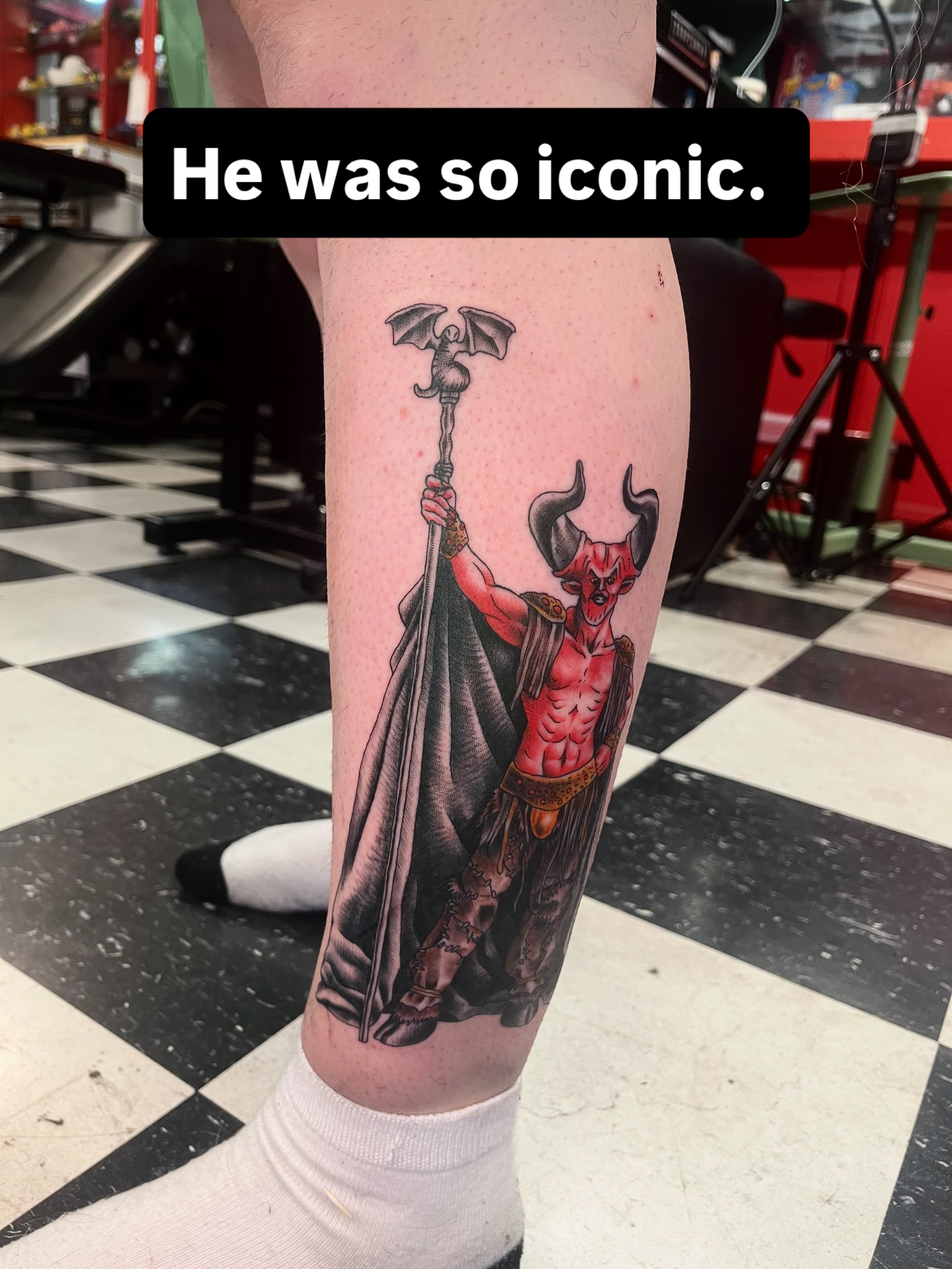 Demon realism tattoo on the forearm by Sean Swanson Tattoo Salem Oregon, Salem, Oregon