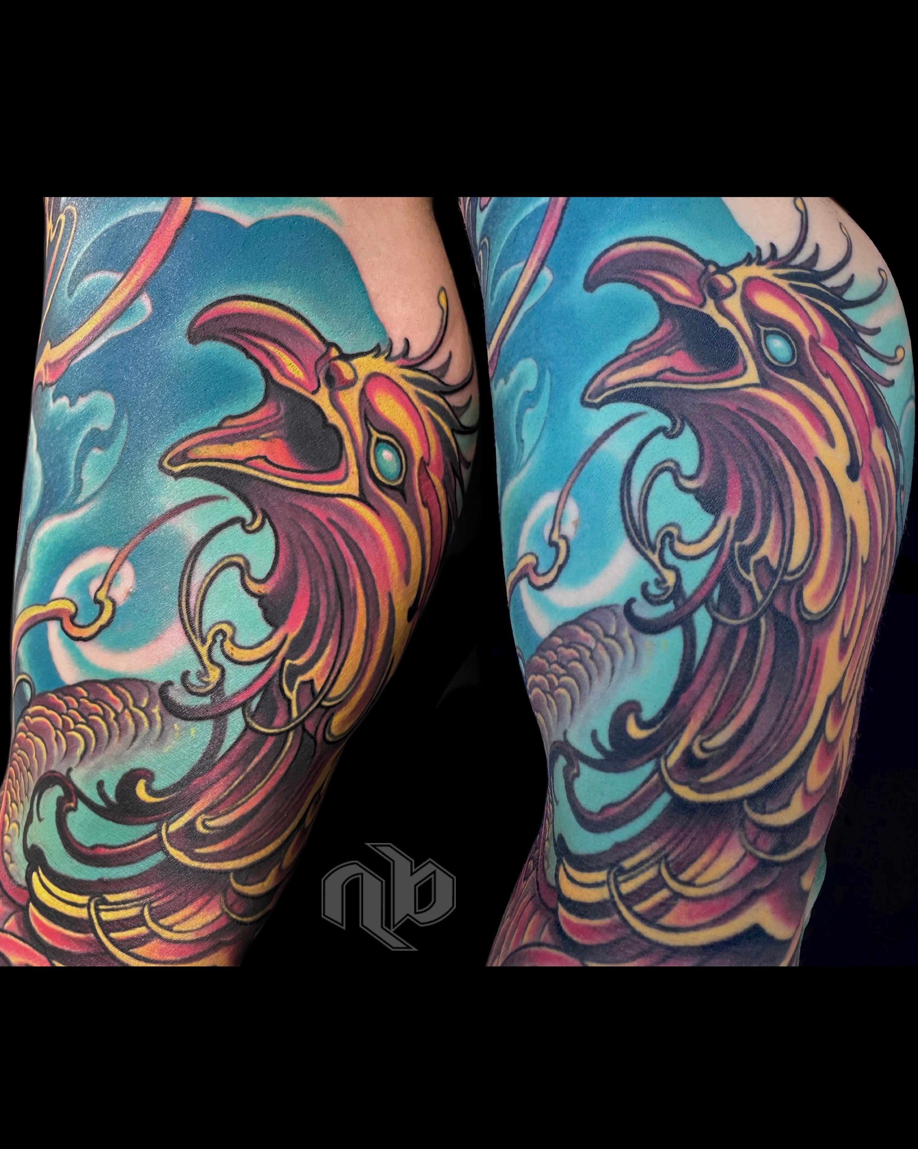 Tattoo by @burningxhope — new_school, illustrative