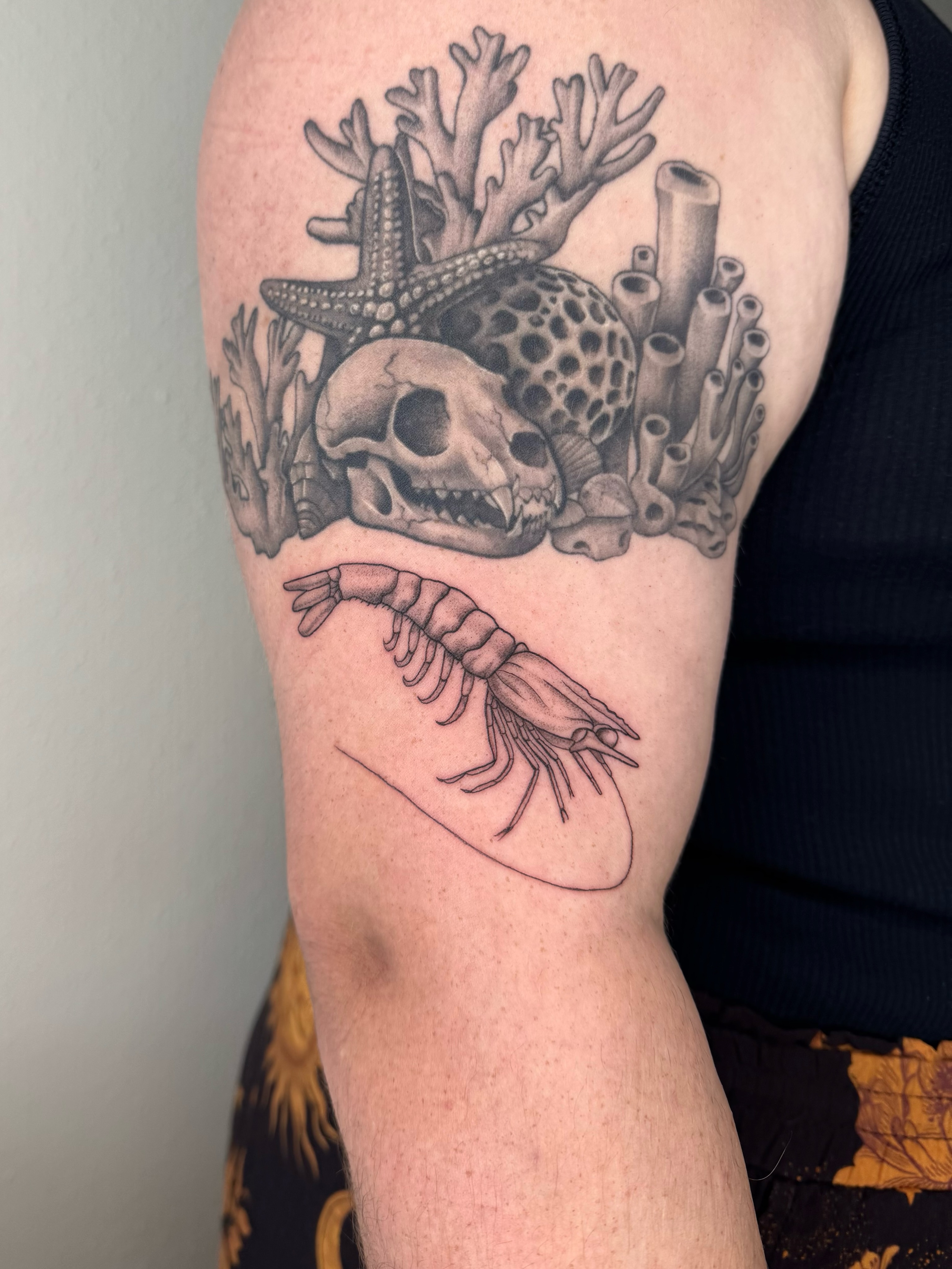 Tattoo by @shan_tattoos — black_and_grey, realism