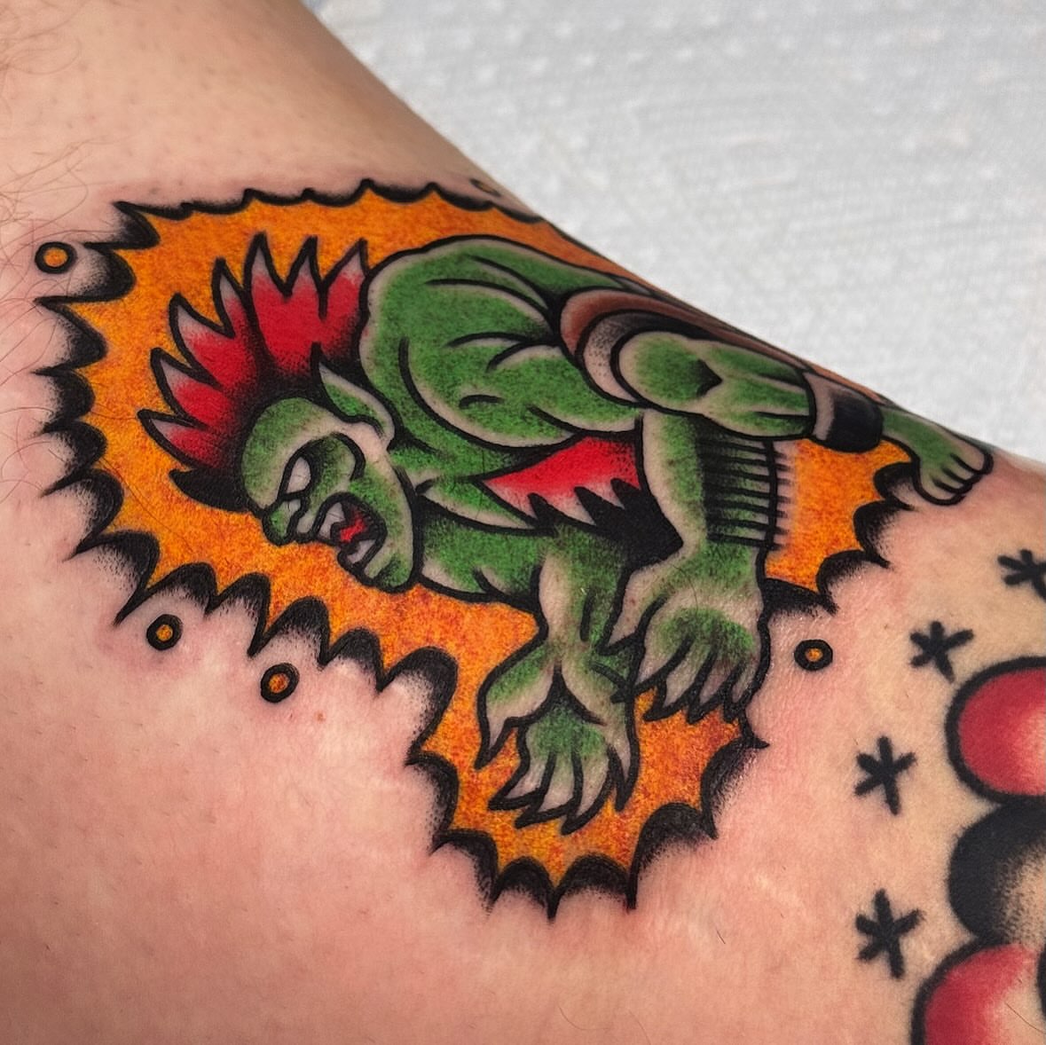 Tattoo by Larry Love, Point Pleasant, NJ