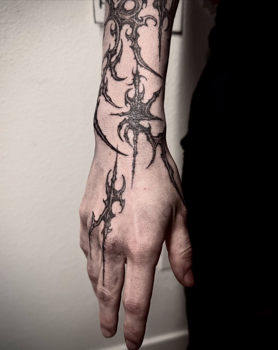 Tattoo by @hoodyink — tribal