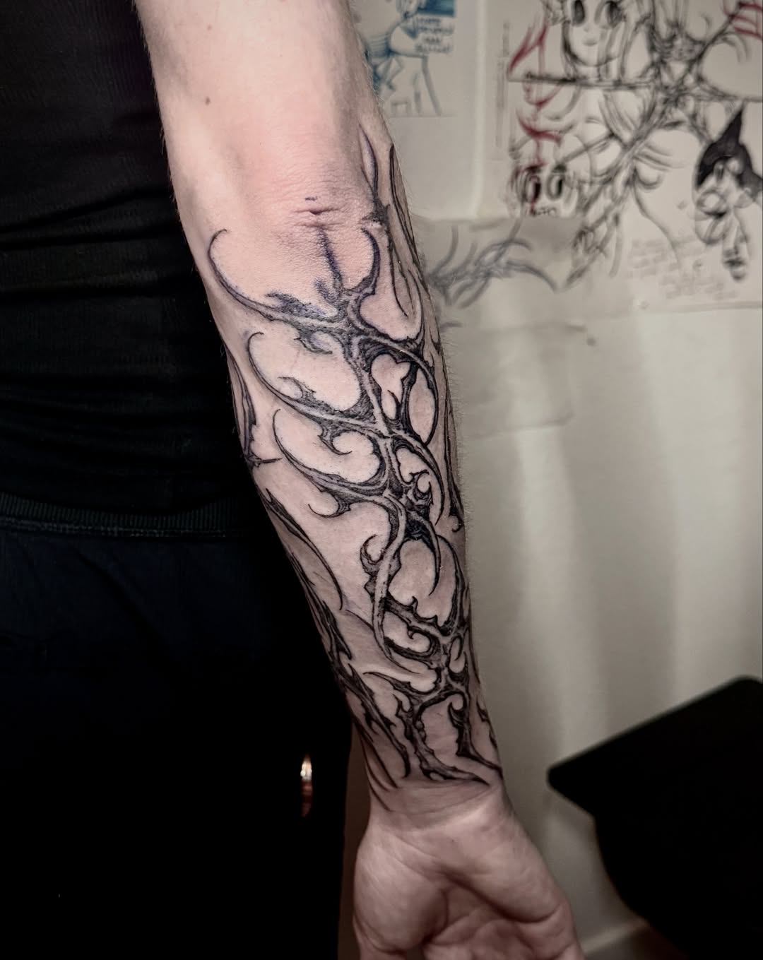Tattoo by @hoodyink — tribal