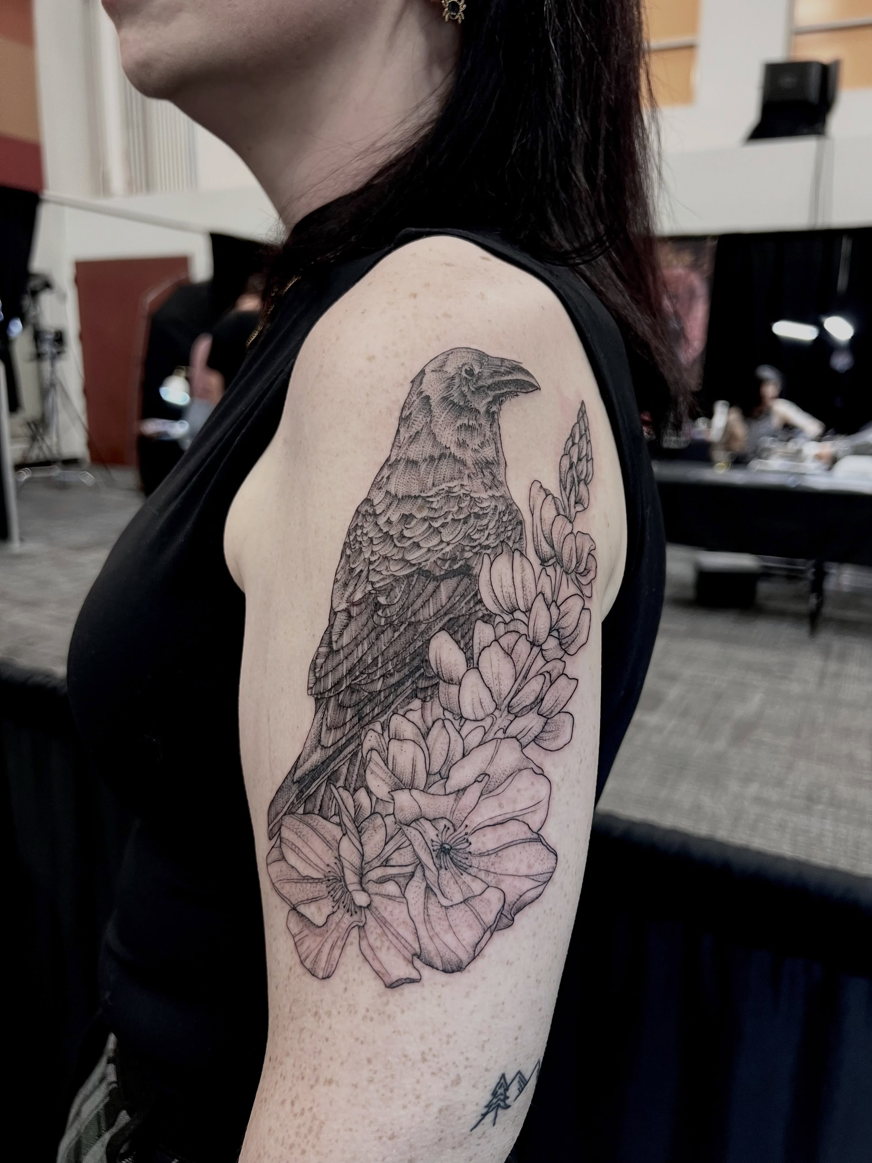 Tattoo by @mattbagodonuts — black_and_grey, realism