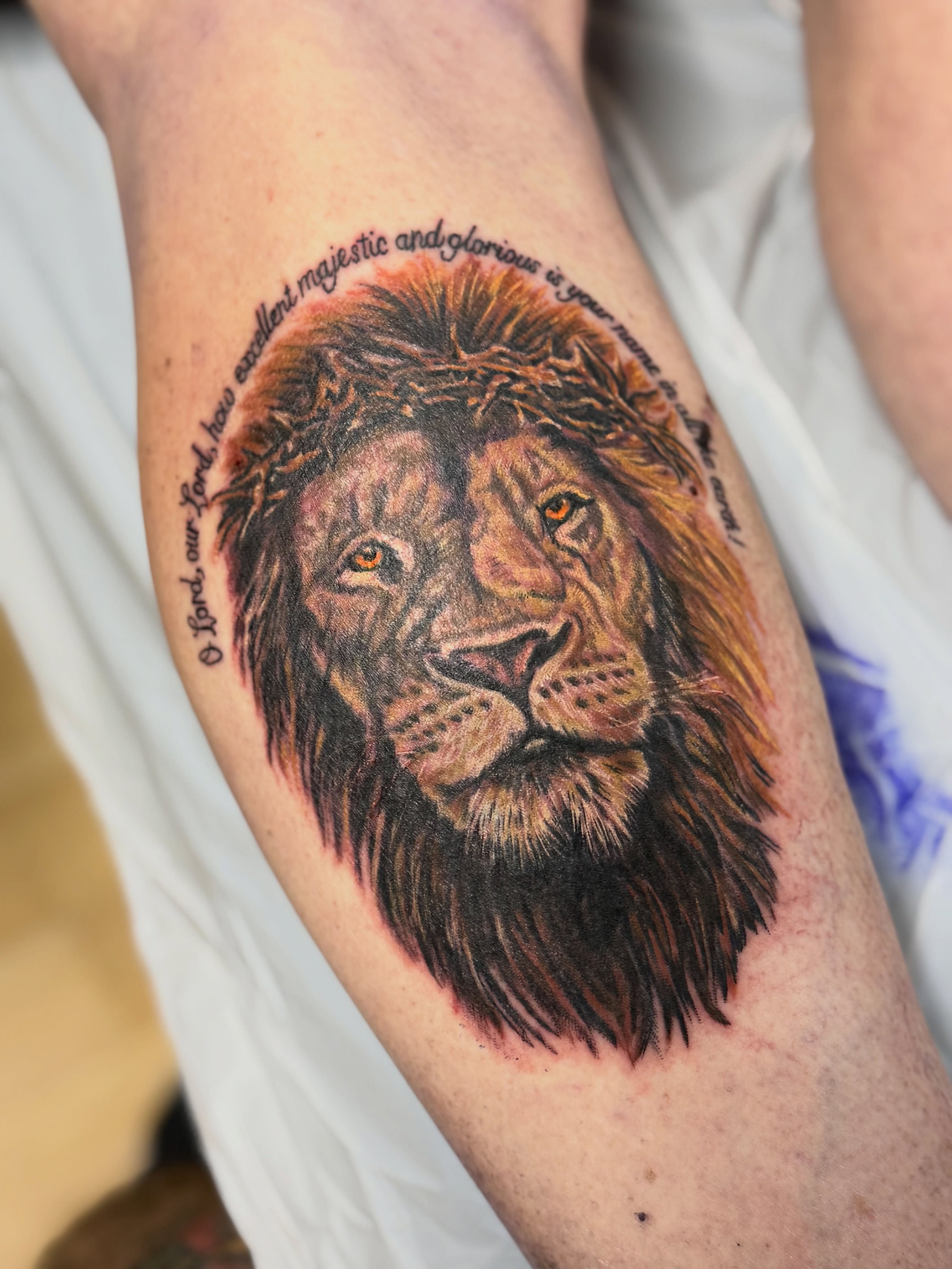 Tattoo by @tylerboltink — realism