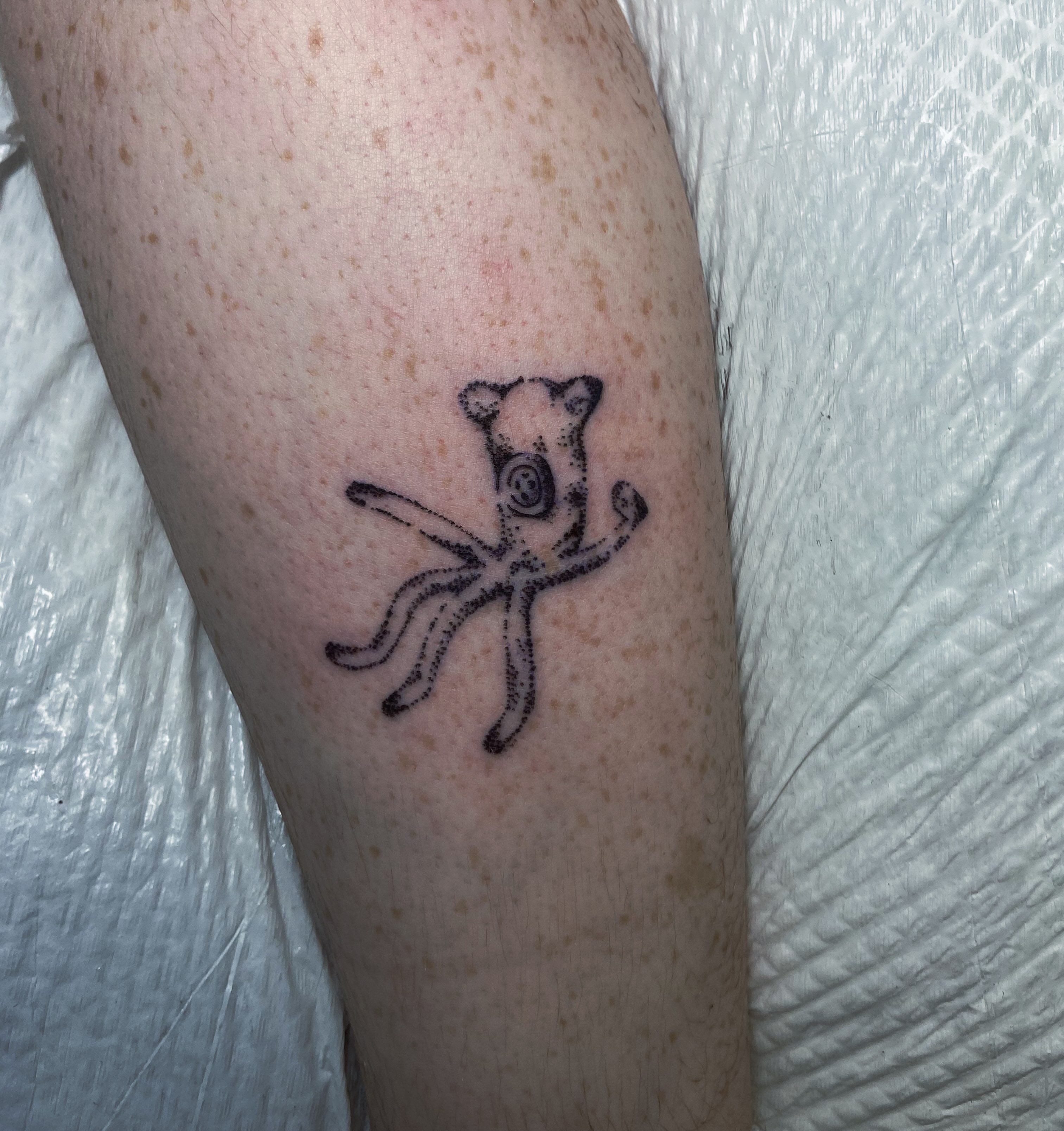Tattoo by @tinyterrorink — dotwork