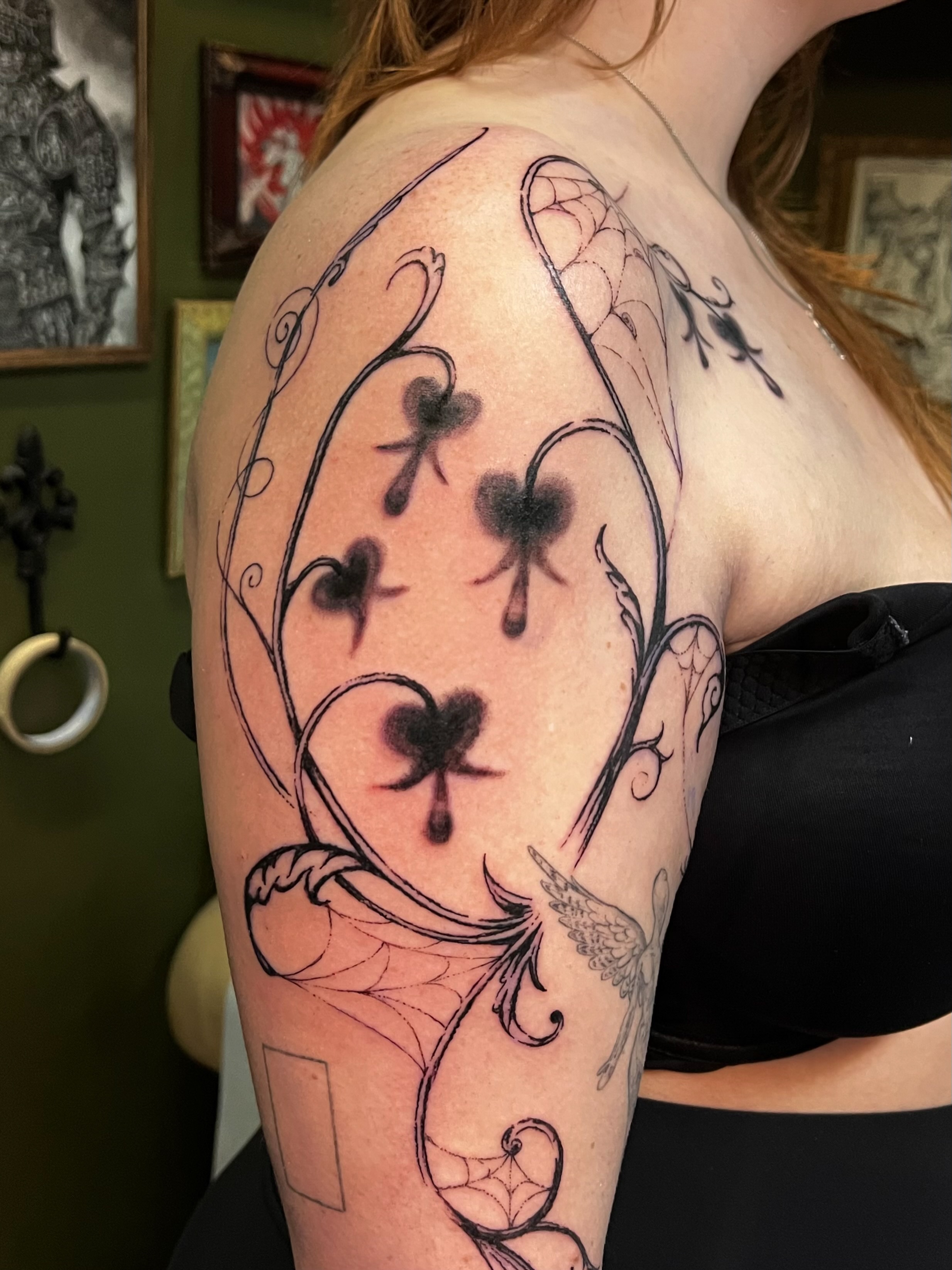 Tattoo by @elvensigils β black_and_grey