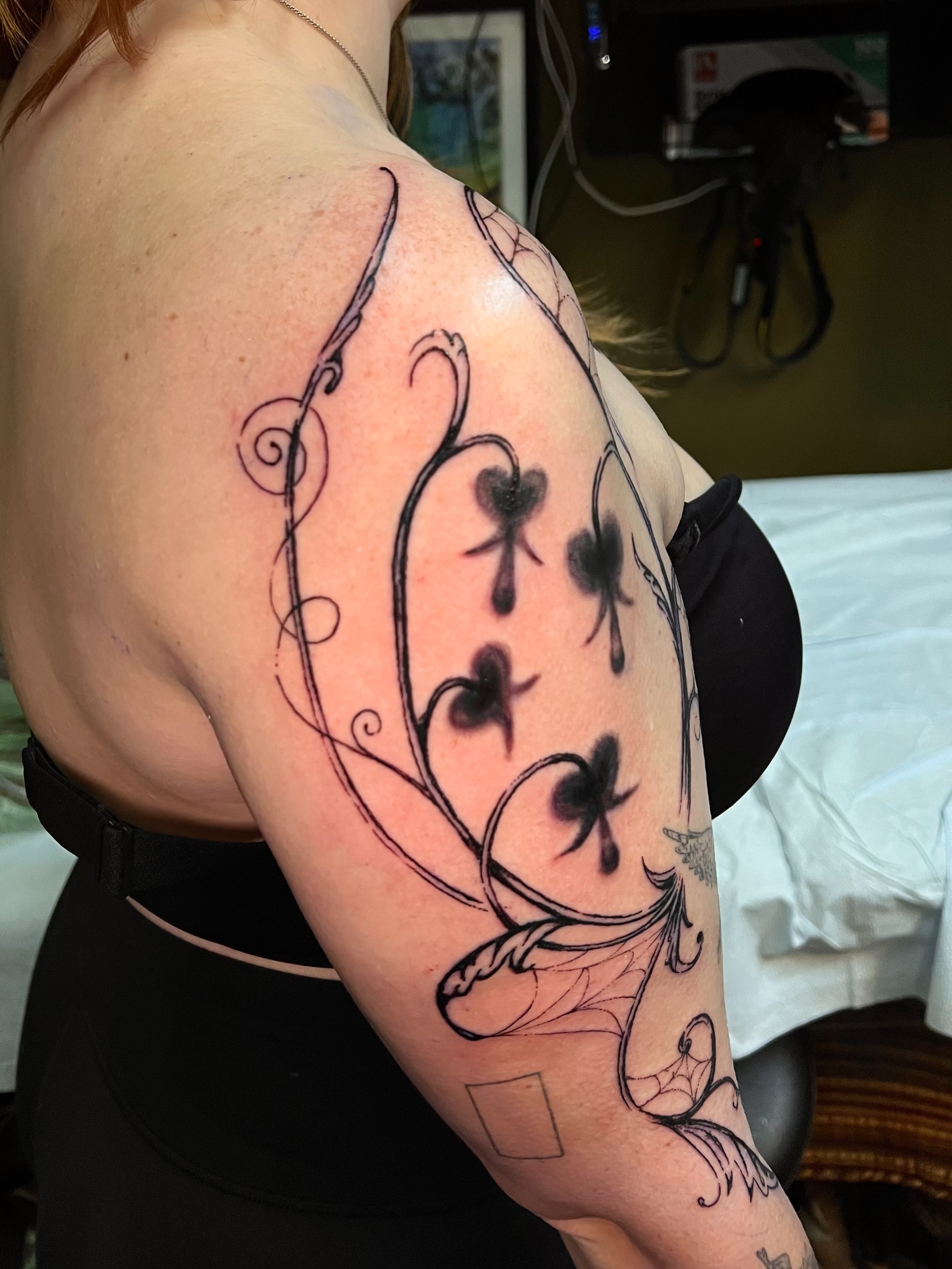 Tattoo by @elvensigils β black_and_grey