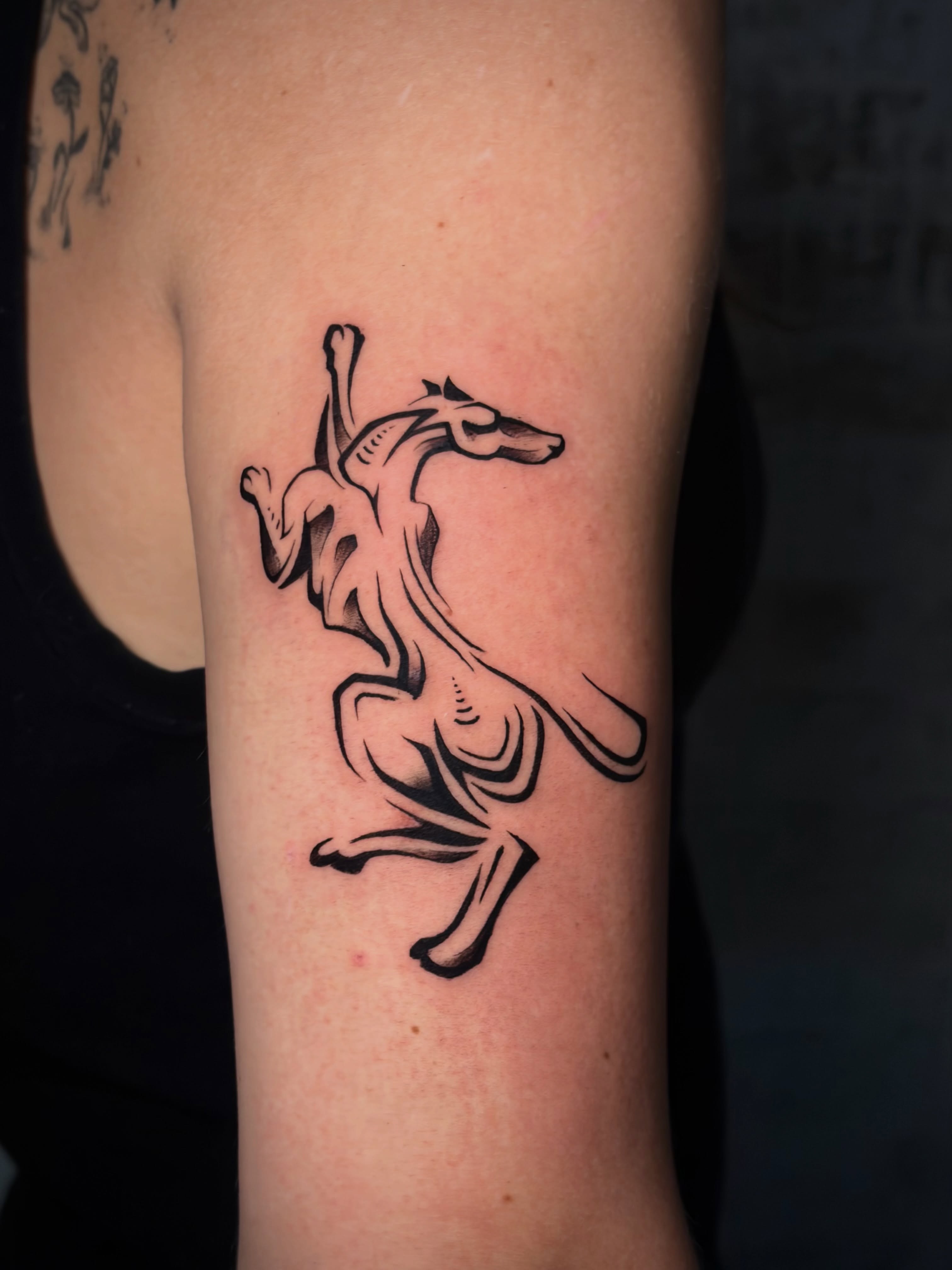 Tattoo by @mooz_ink — black_and_grey