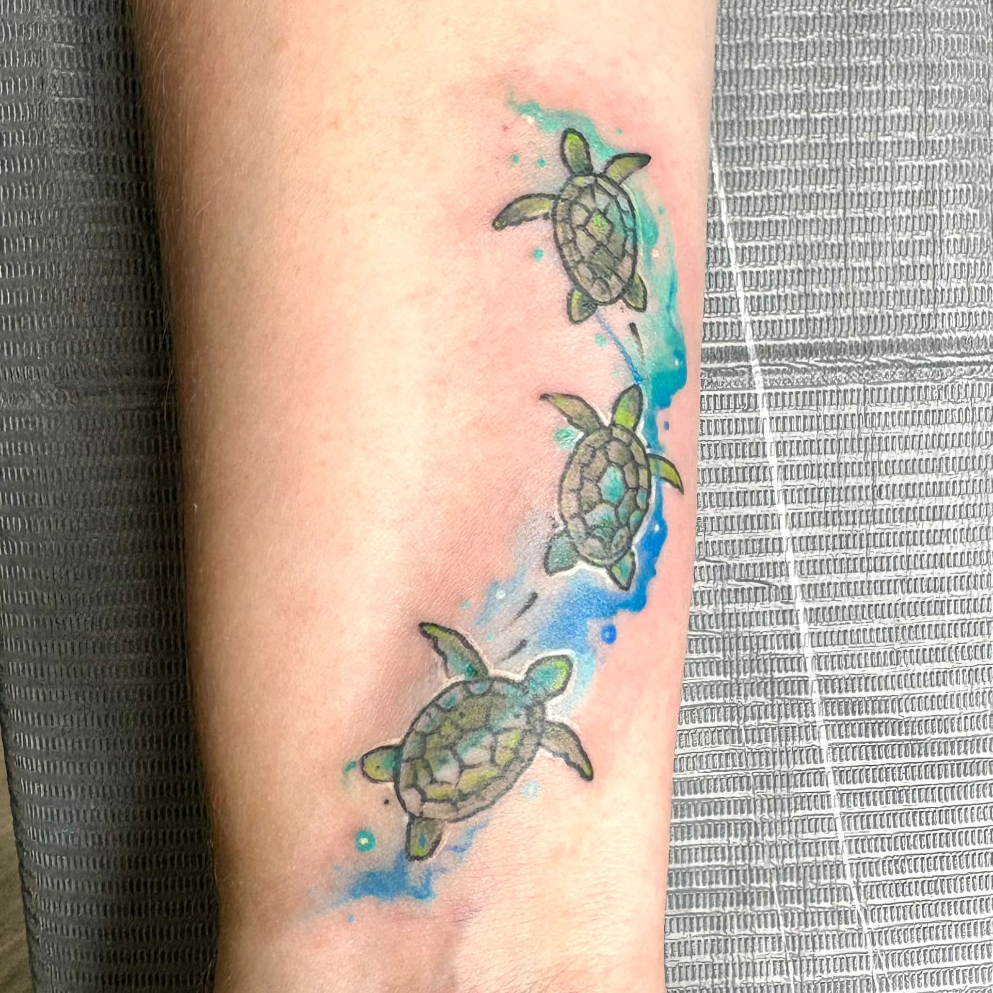 Tattoo by @danidemoart — watercolor