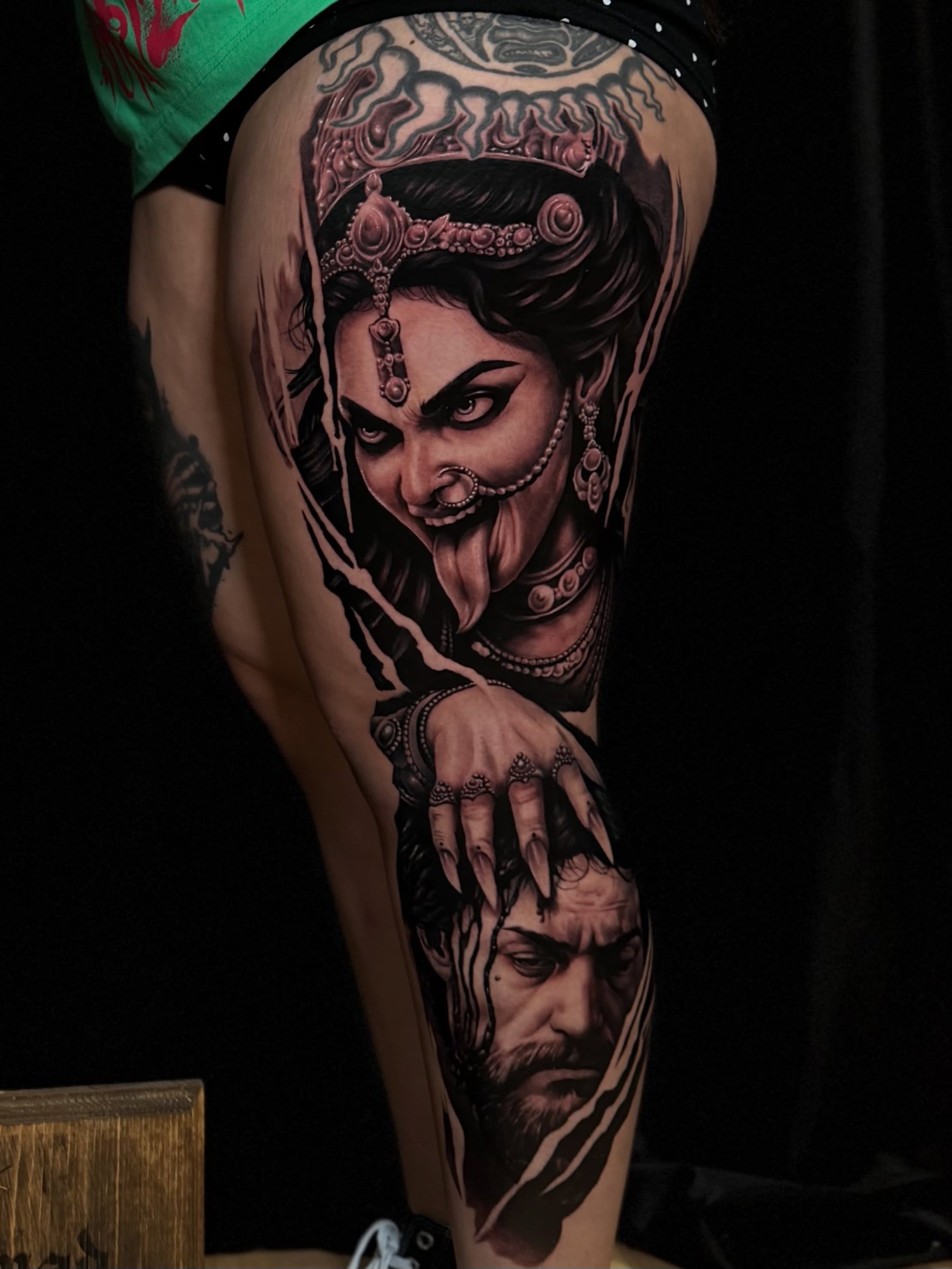 Tattoo by @xsebastiancalderonx — realism, dark_realism