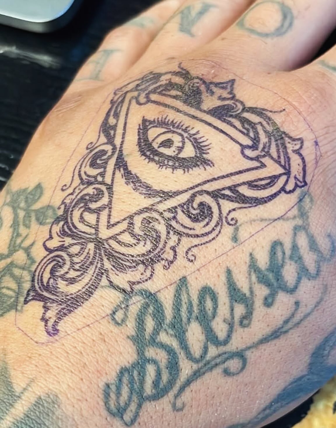 Tattoo by @illestgorilla — ornamental