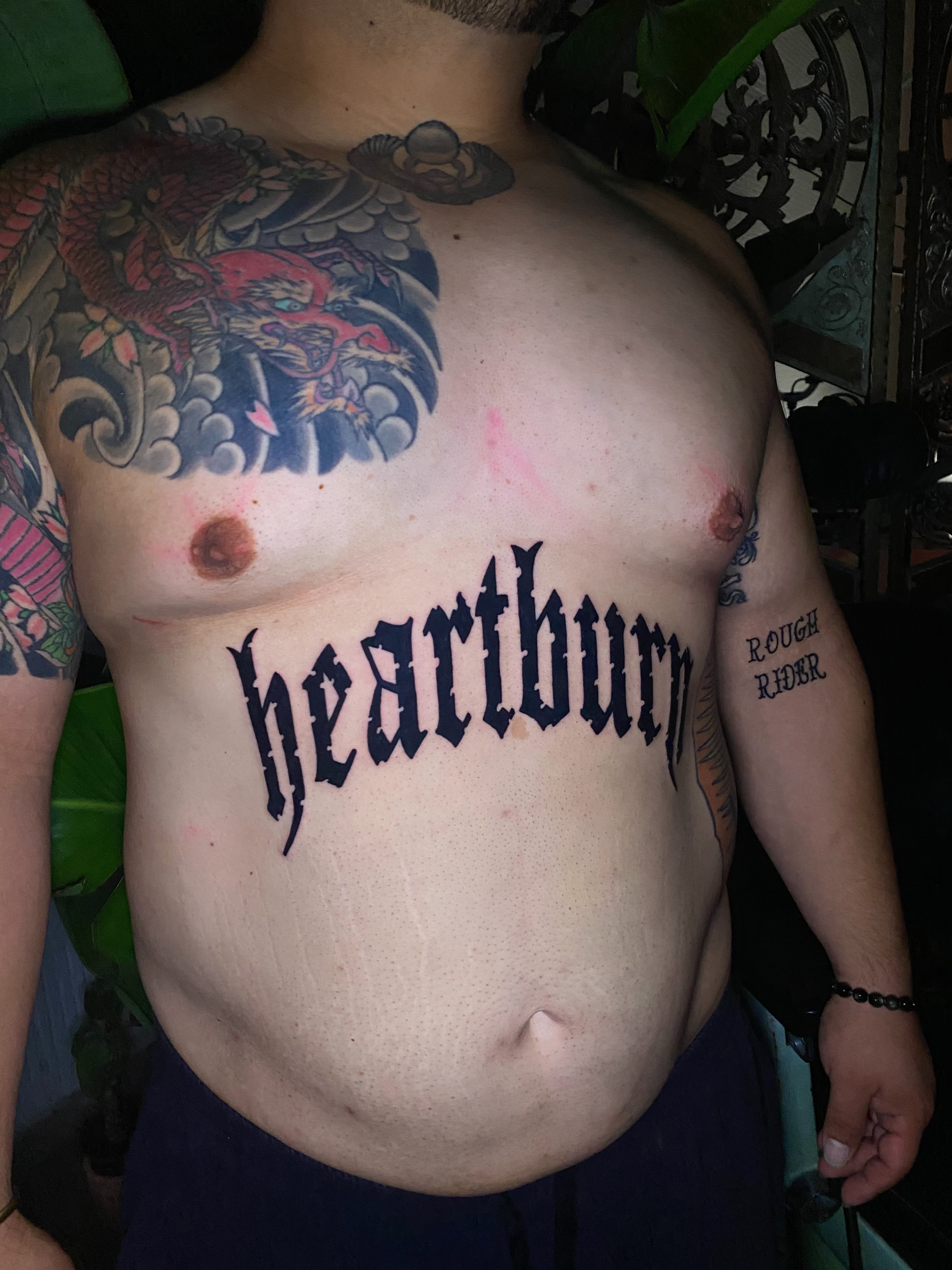 Tattoo by @gunnar_tatts — lettering_script